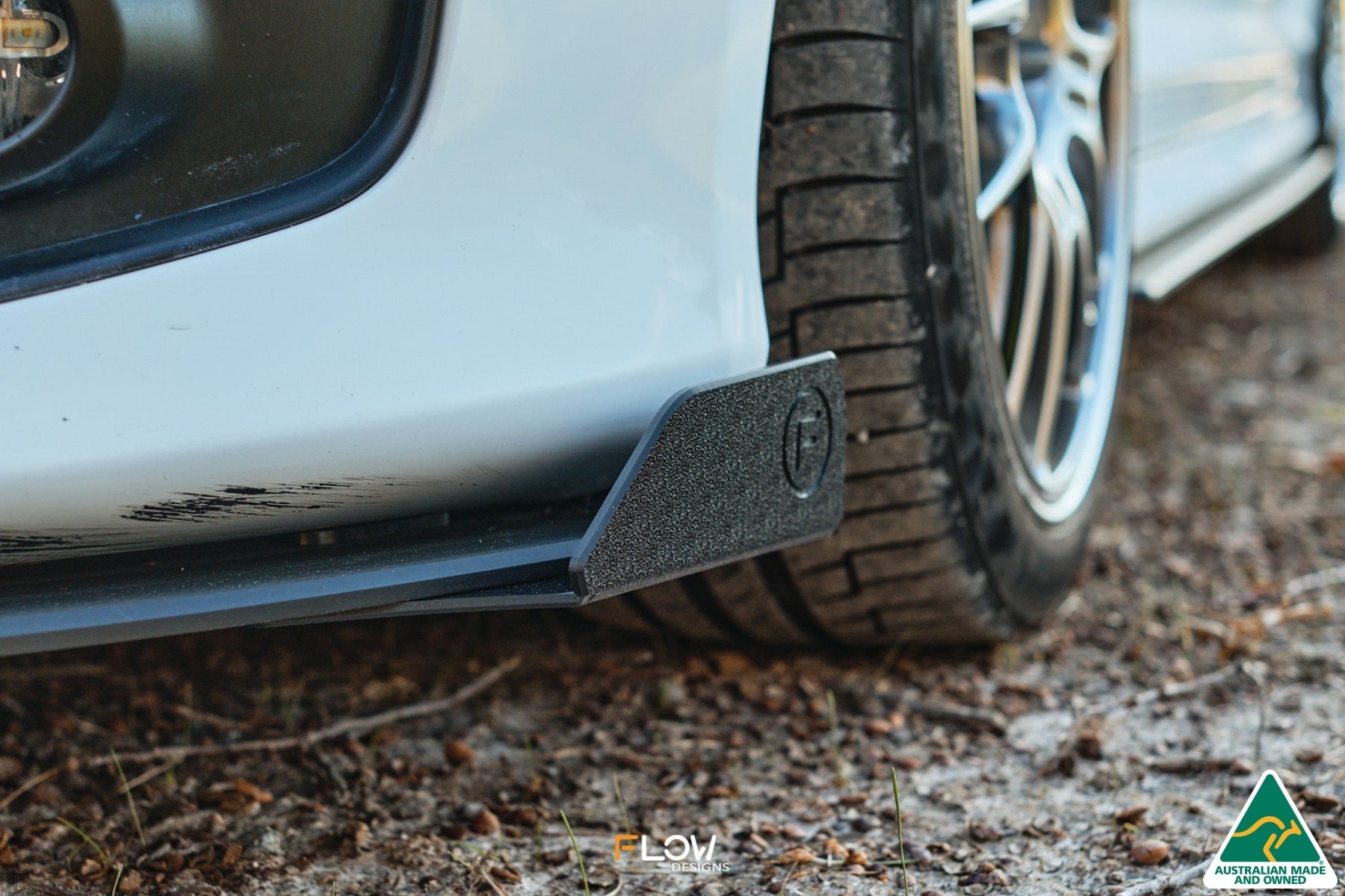 Flow Designs S3 8P Hatch (PFL) Front Lip Splitter Winglets (Pair) - iilumolab