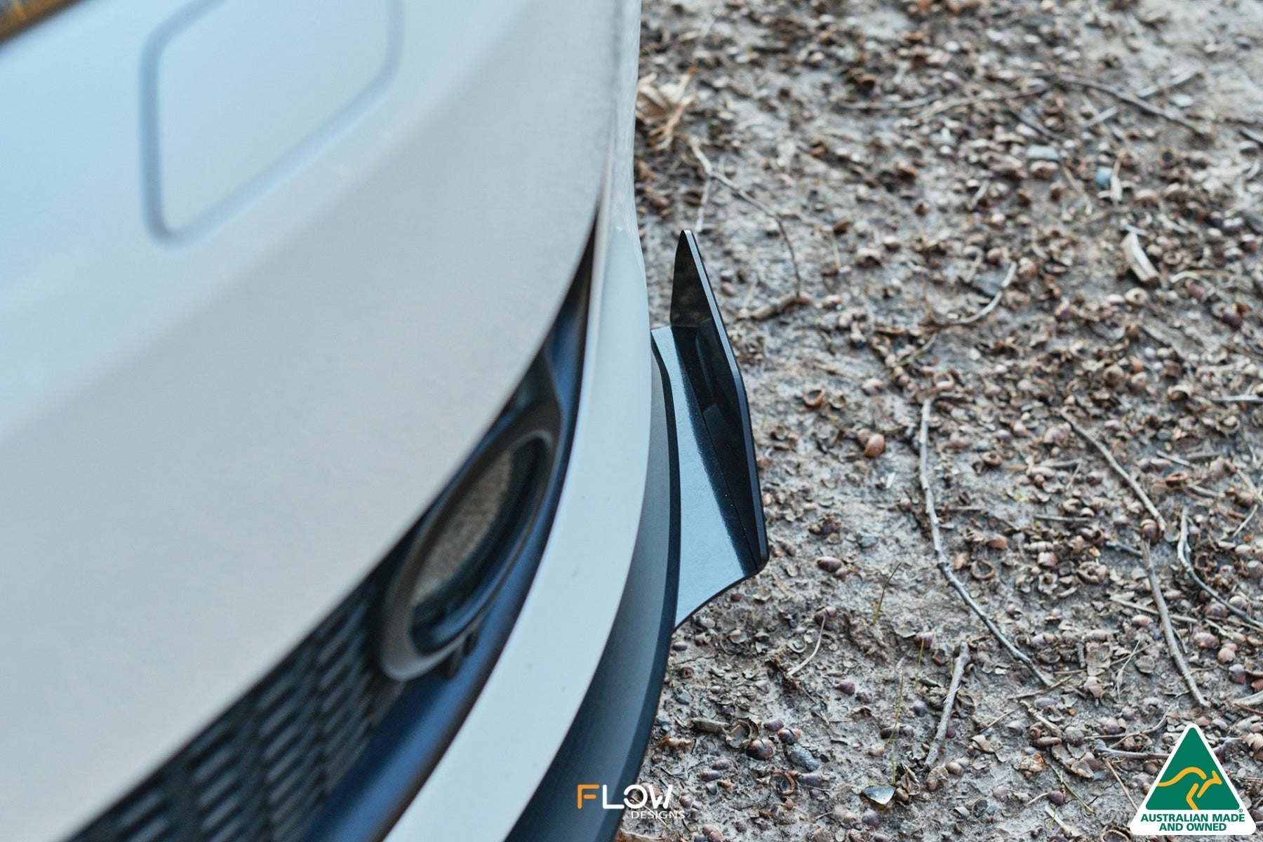 Flow Designs S3 8P Hatch (PFL) Front Lip Splitter Winglets (Pair) - iilumolab