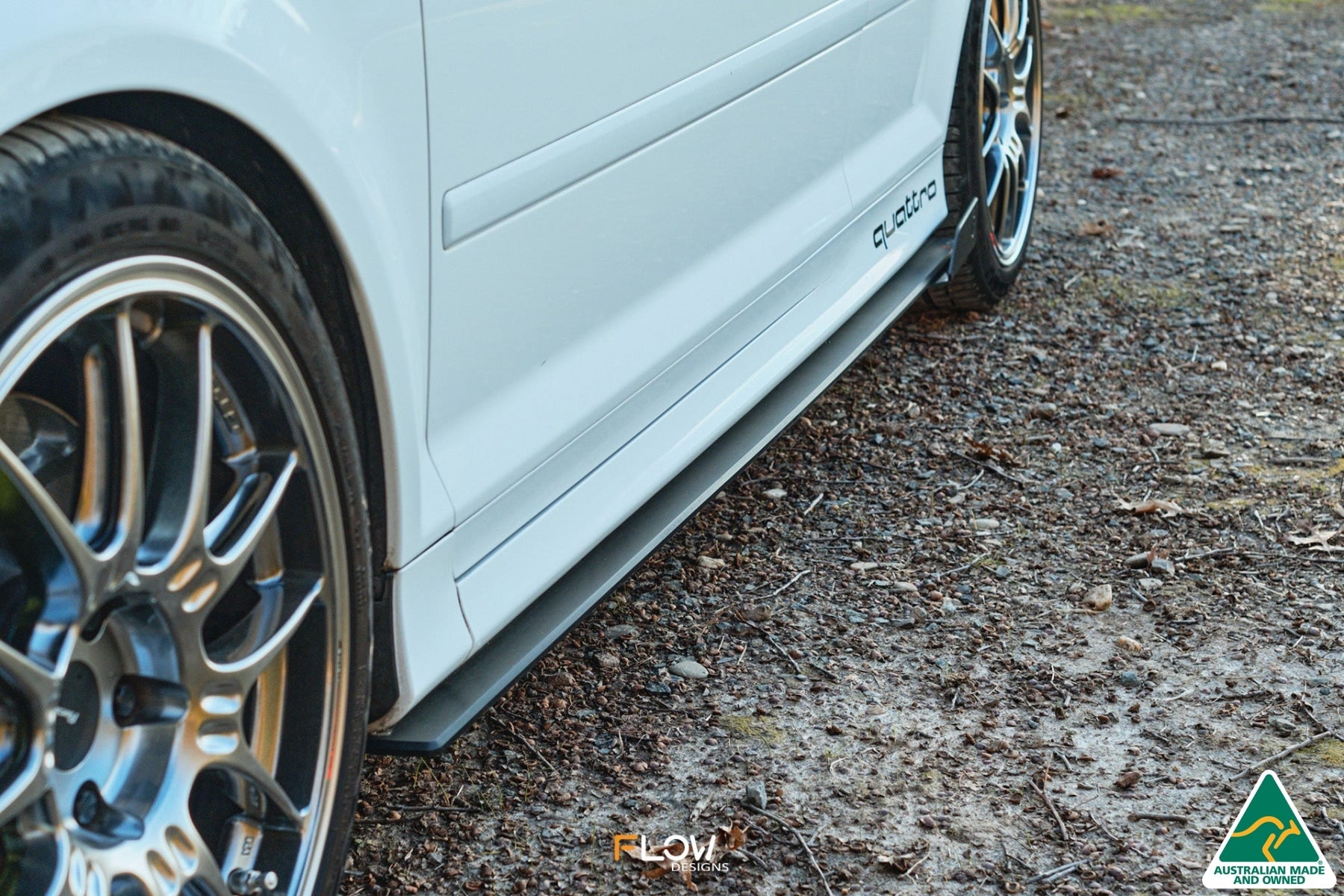 Flow Designs S3 8P Hatch (PFL) Side Skirt Splitter Winglets (Pair) - iilumolab