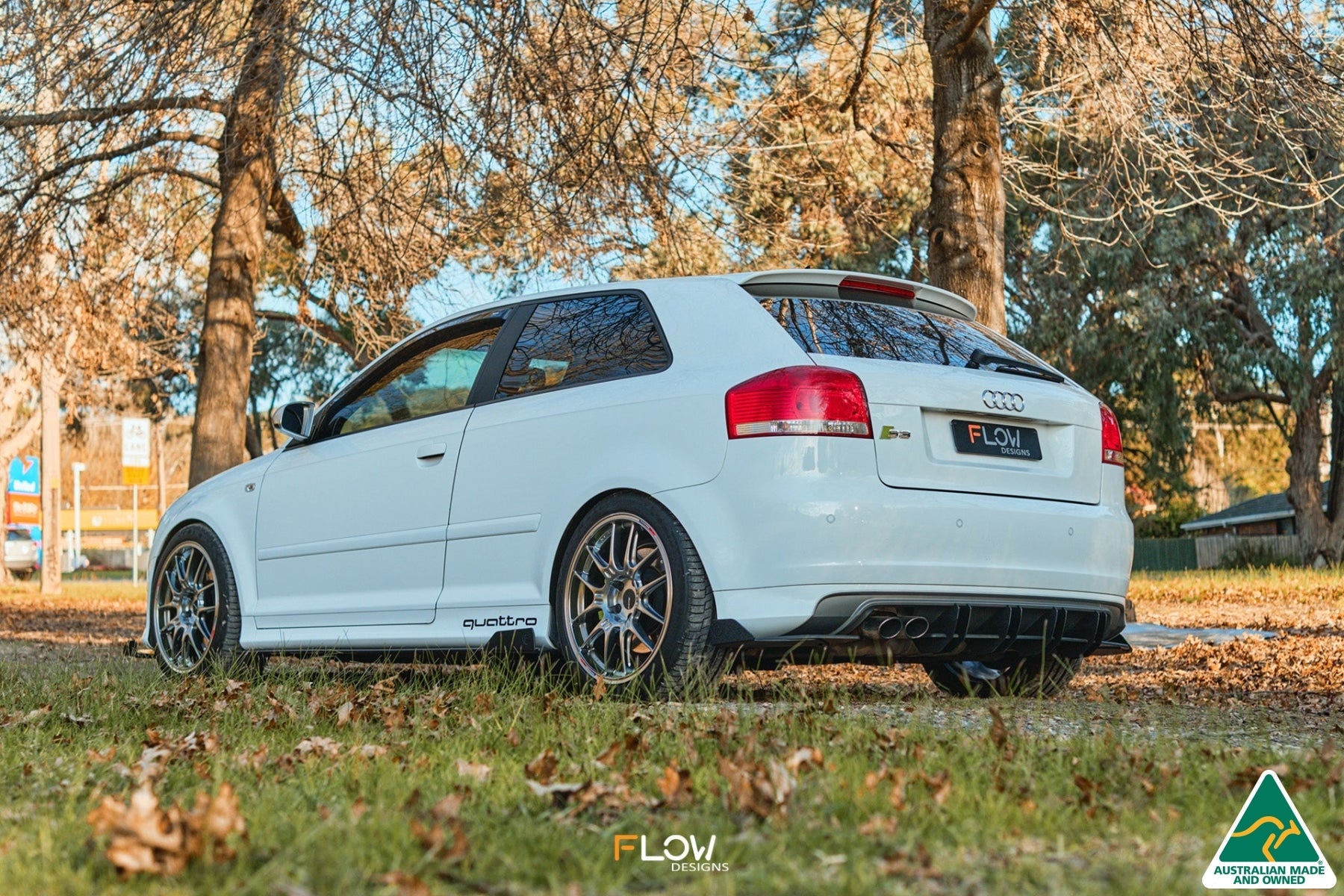 Flow Designs S3 8P Hatch (PFL) Rear Spat Winglets (Pair) - iilumolab
