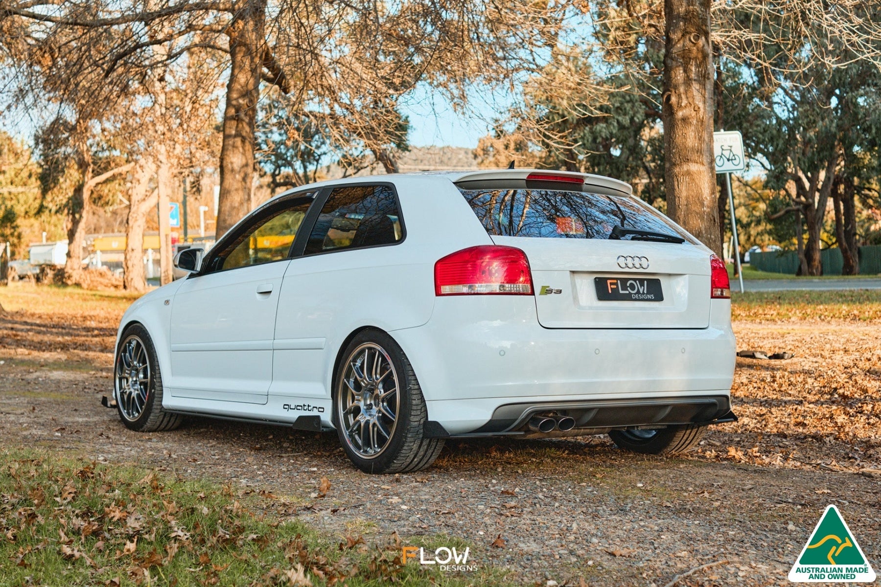 Flow Designs S3 8P Hatch (PFL) Rear Spats V3 (Pair) - iilumolab
