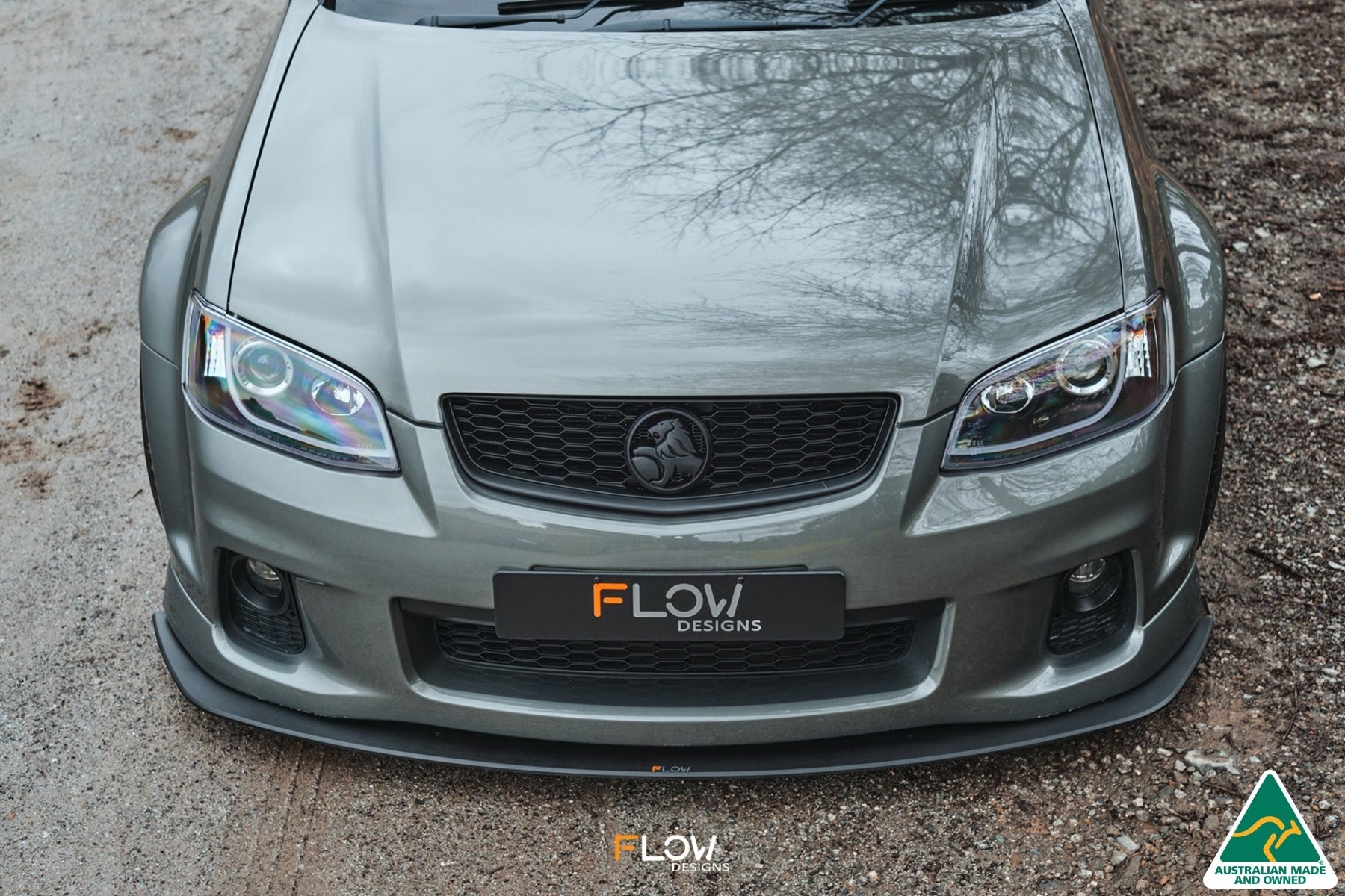 Flow Designs VE Commodore Ute Front Lip Splitter - iilumolab