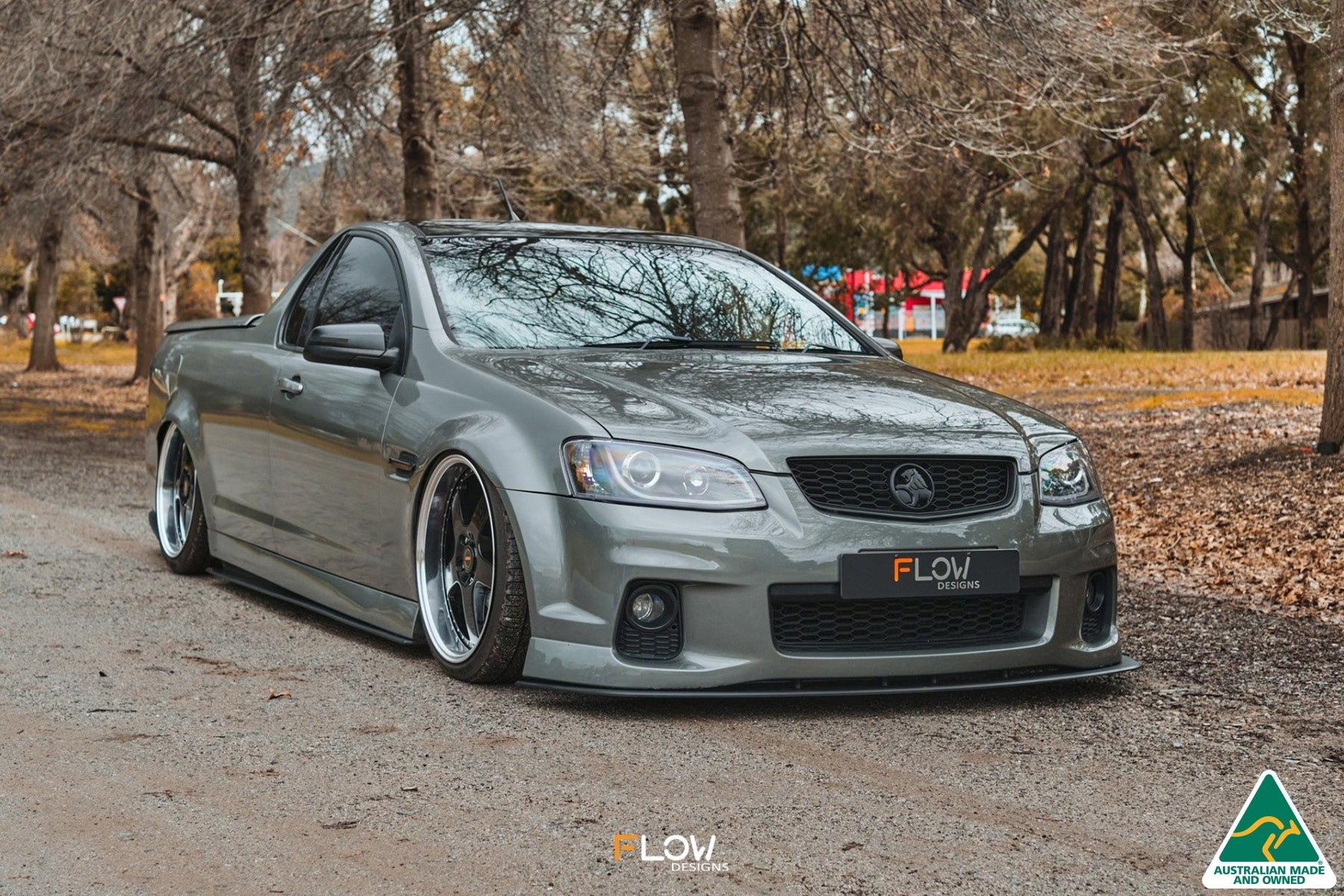 Flow Designs VE Commodore Ute Front Lip Splitter - iilumolab