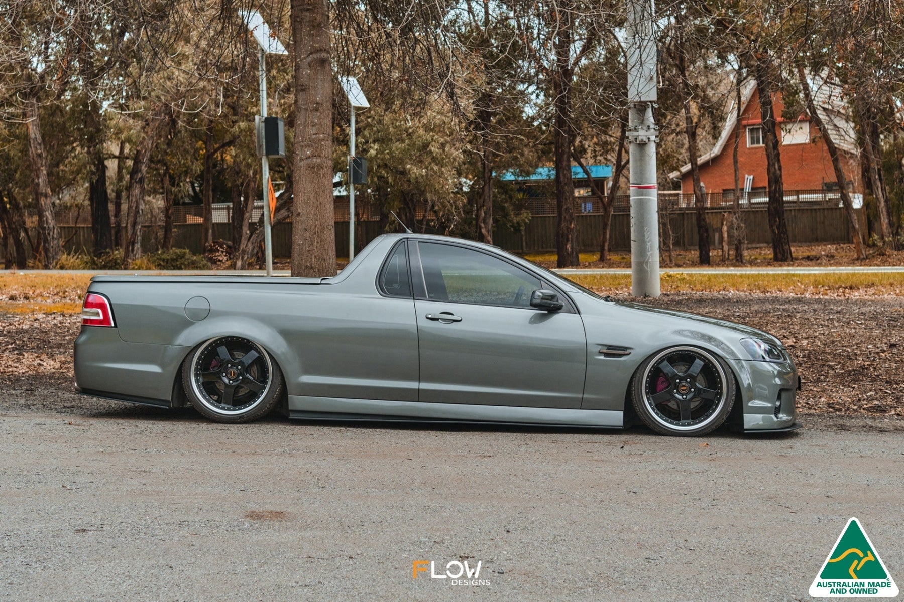 Flow Designs VE Commodore Ute Side Skirt Splitters (Pair) - iilumolab
