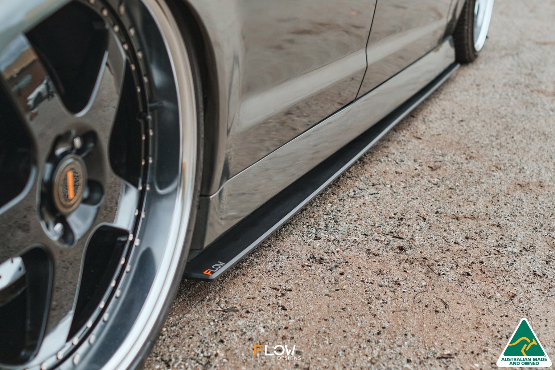 Flow Designs VE Commodore Ute Side Skirt Splitters (Pair) - iilumolab