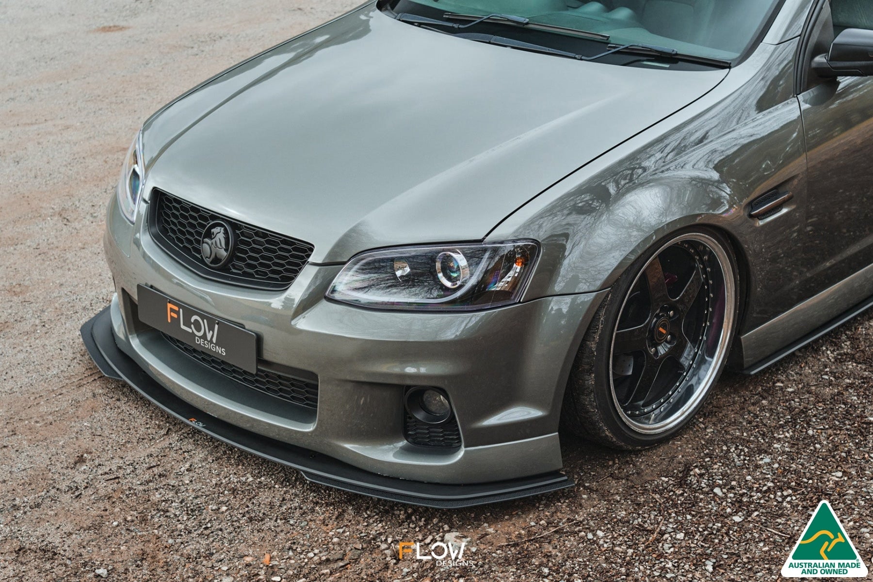 Flow Designs VE Commodore Ute Front Lip Splitter - iilumolab
