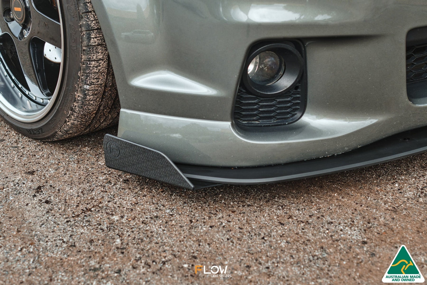 Flow Designs VE Commodore Ute Front Lip Splitter - iilumolab