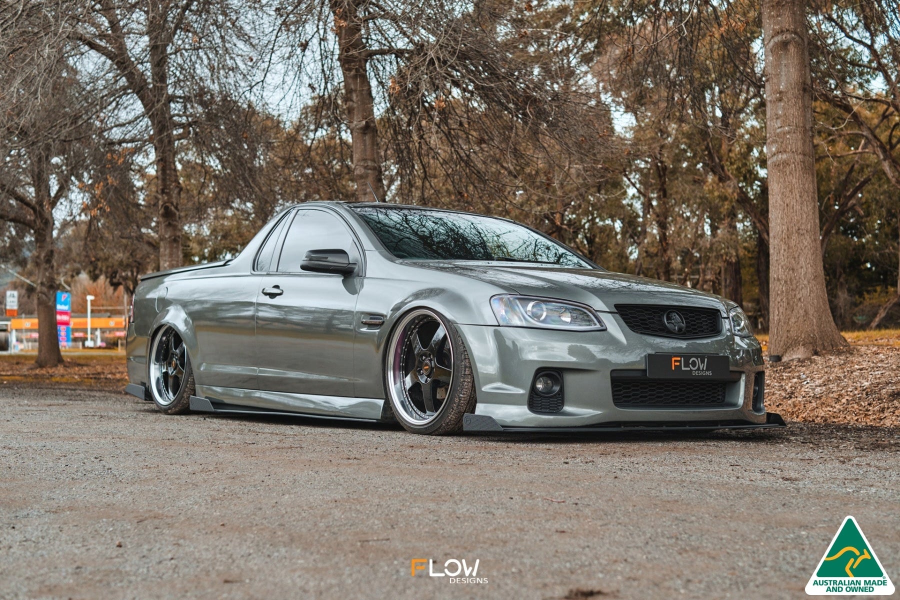 Flow Designs VE Commodore Ute Front Lip Splitter Winglets (Pair) - iilumolab