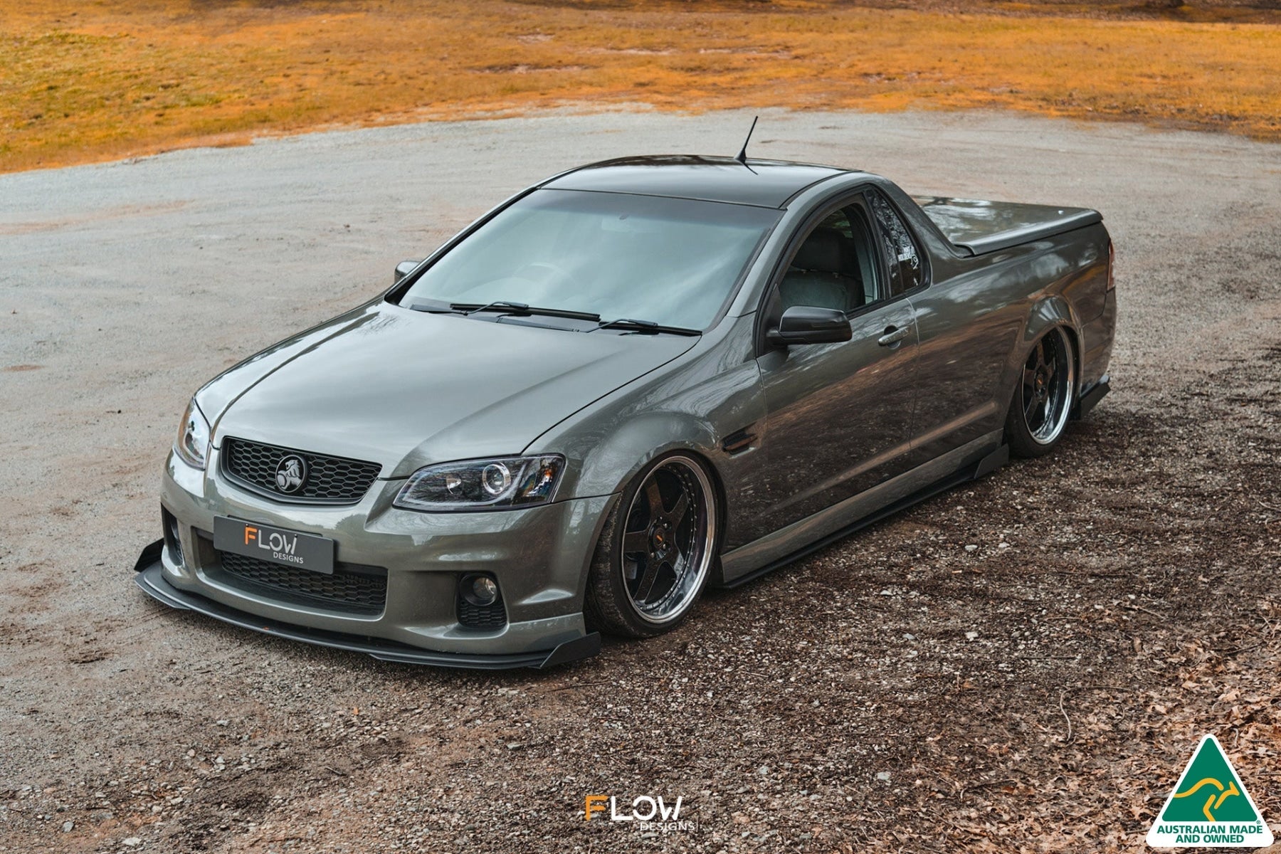 Flow Designs VE Commodore Ute Front Lip Splitter - iilumolab