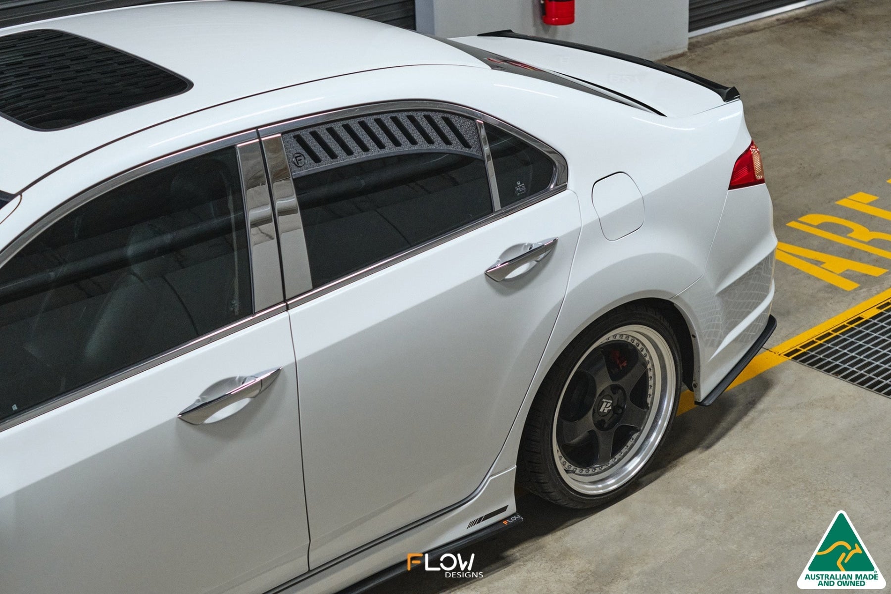 Flow Designs CU2 Accord Euro Rear Spats - Modulo (Pair) - iilumolab
