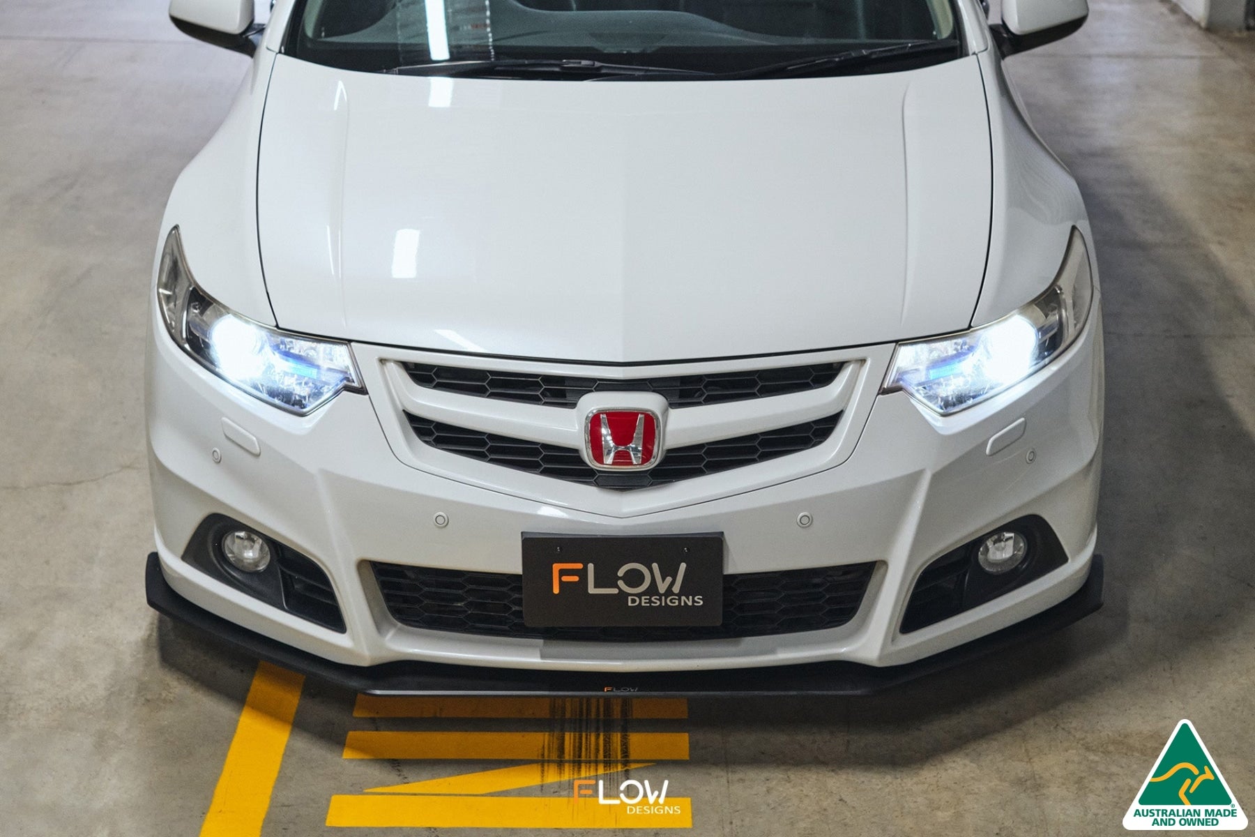 Flow Designs CU2 Accord Euro Front Lip Splitter - Modulo - iilumolab