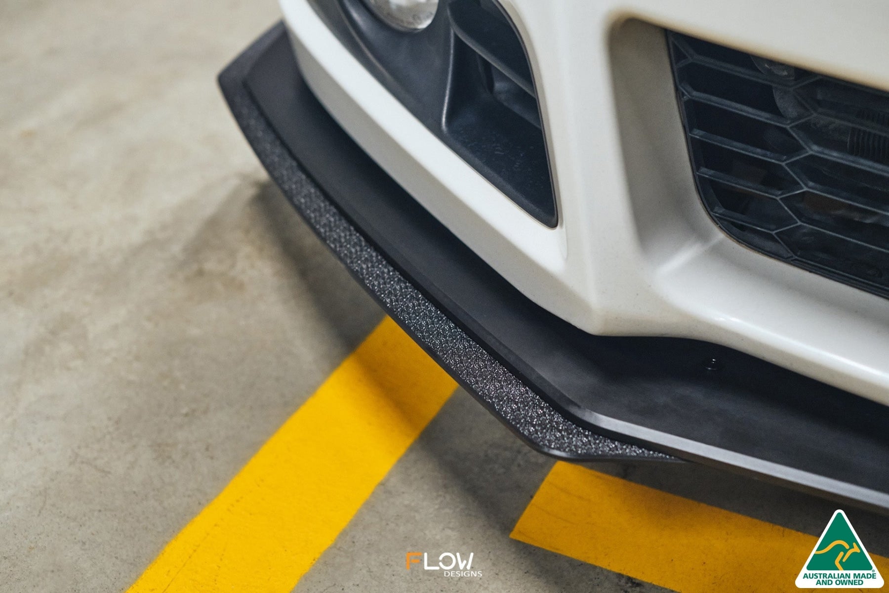 Flow Designs CU2 Accord Euro Front Lip Splitter Extensions - Modulo (Pair) - iilumolab