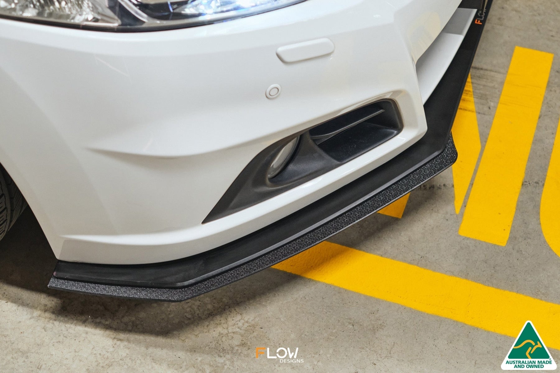 Flow Designs CU2 Accord Euro Front Lip Splitter - Modulo - iilumolab