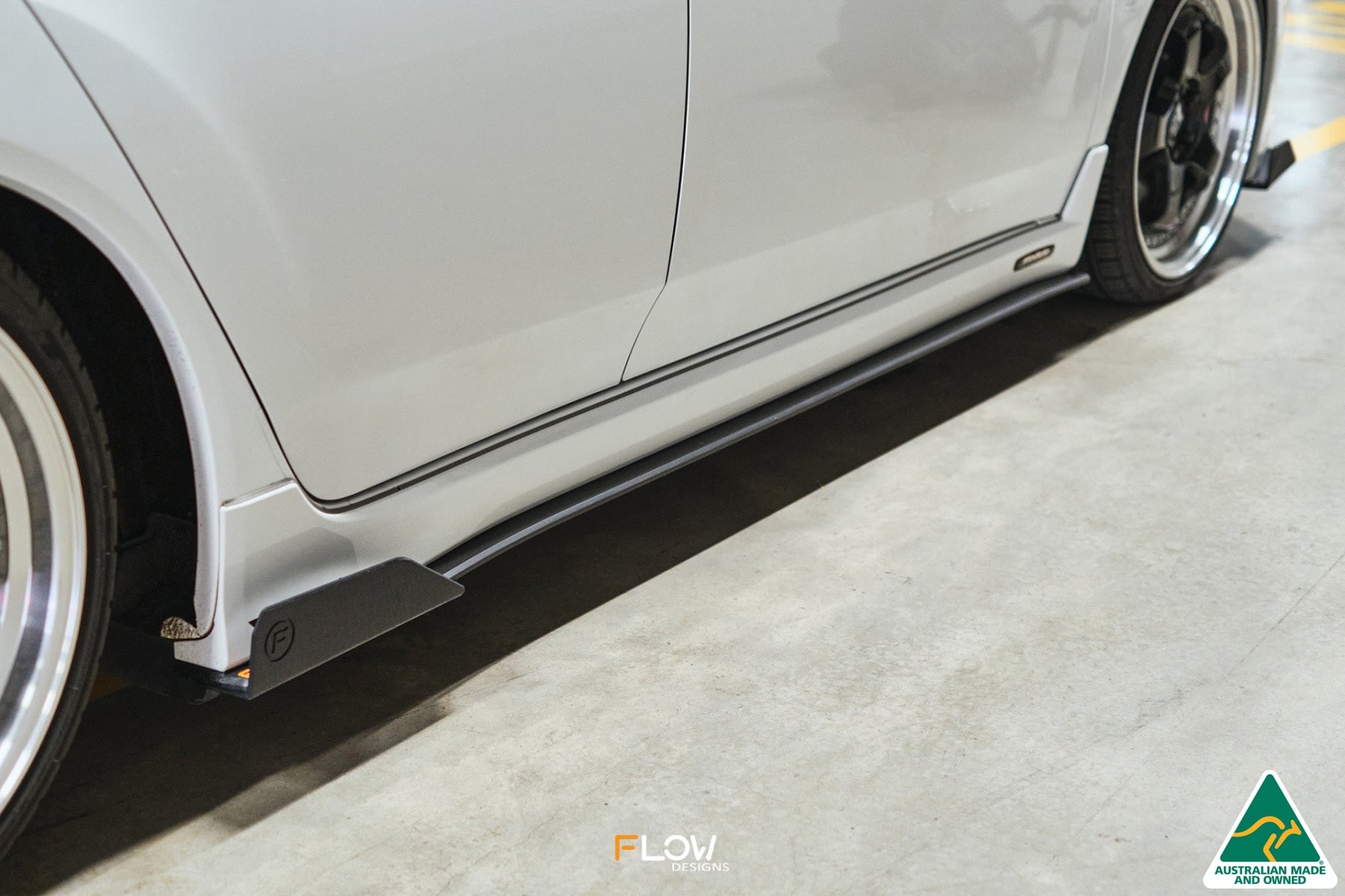 Flow Designs CU2 Accord Euro Side Skirt Splitters - Modulo (Pair)
