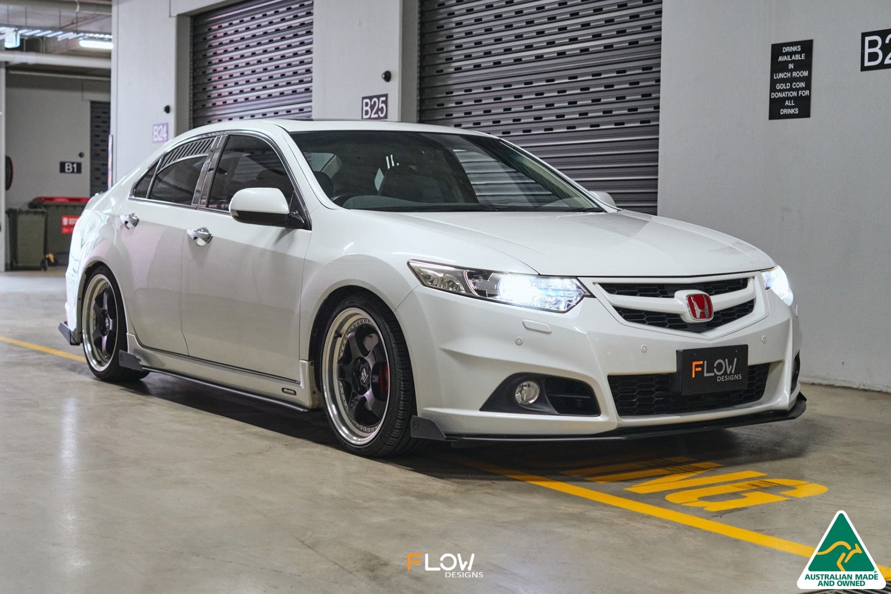 Flow Designs CU2 Accord Euro Side Skirt Splitter Winglets - Modulo (Pair) - iilumolab