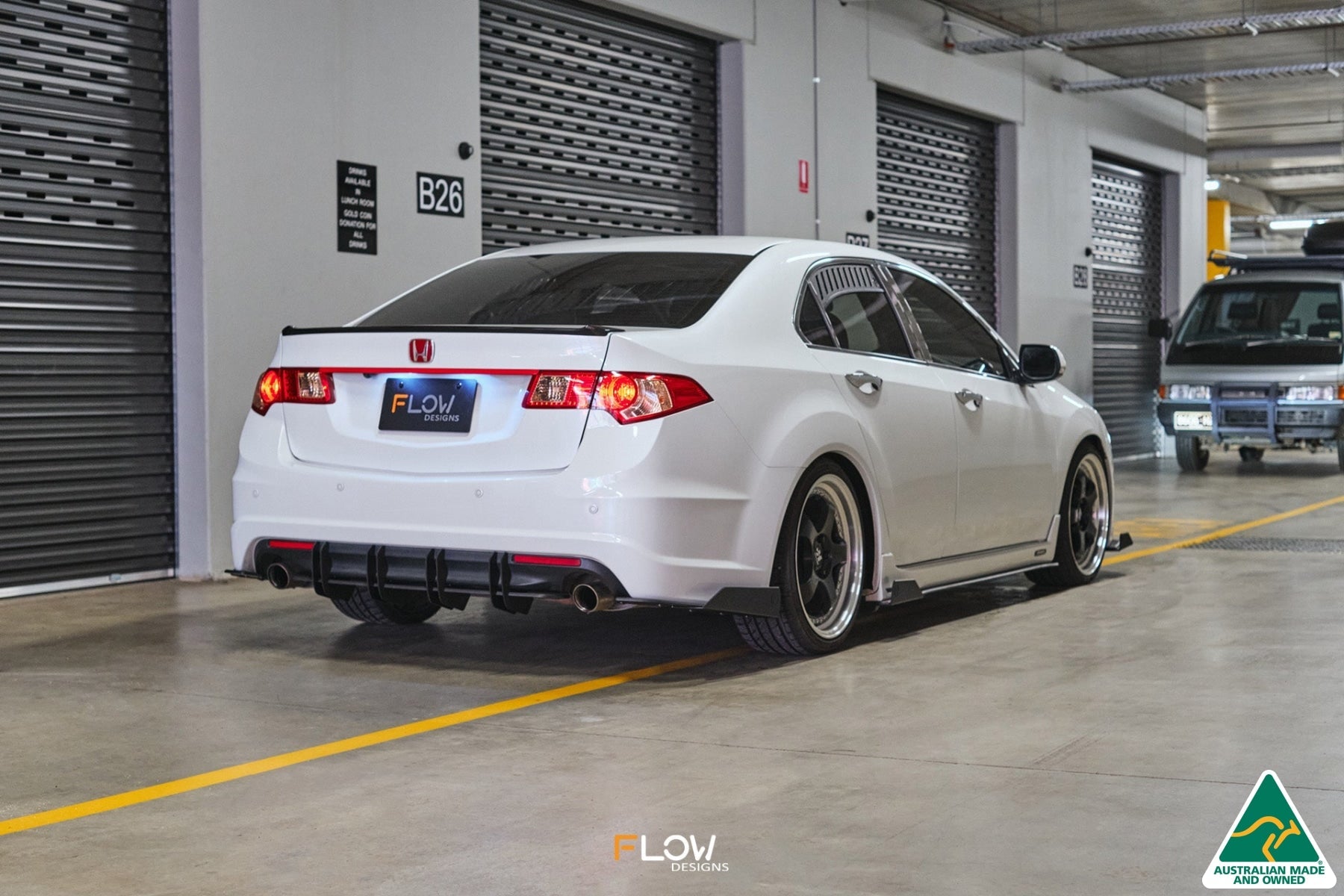 Flow Designs CU2 Accord Euro Rear Window Vents (Pair)