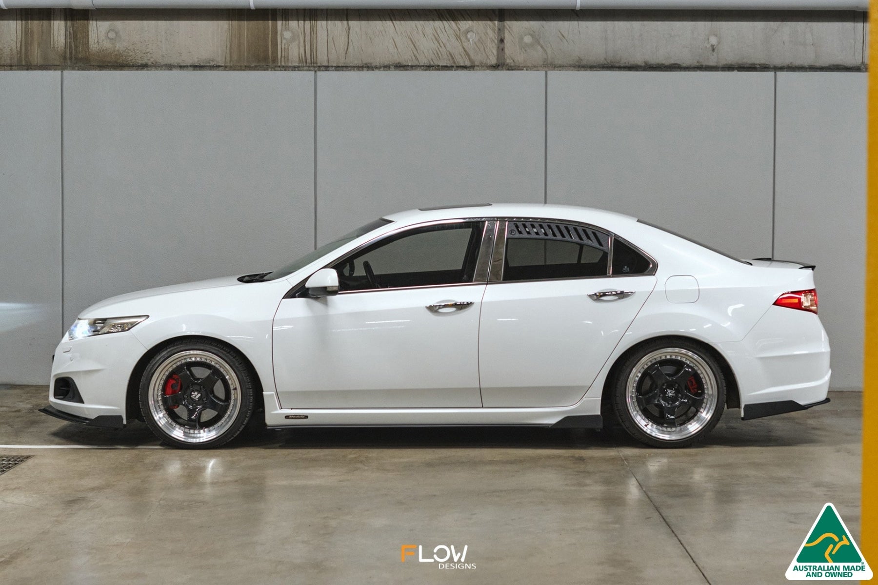 Flow Designs CU2 Accord Euro Rear Window Vents (Pair)