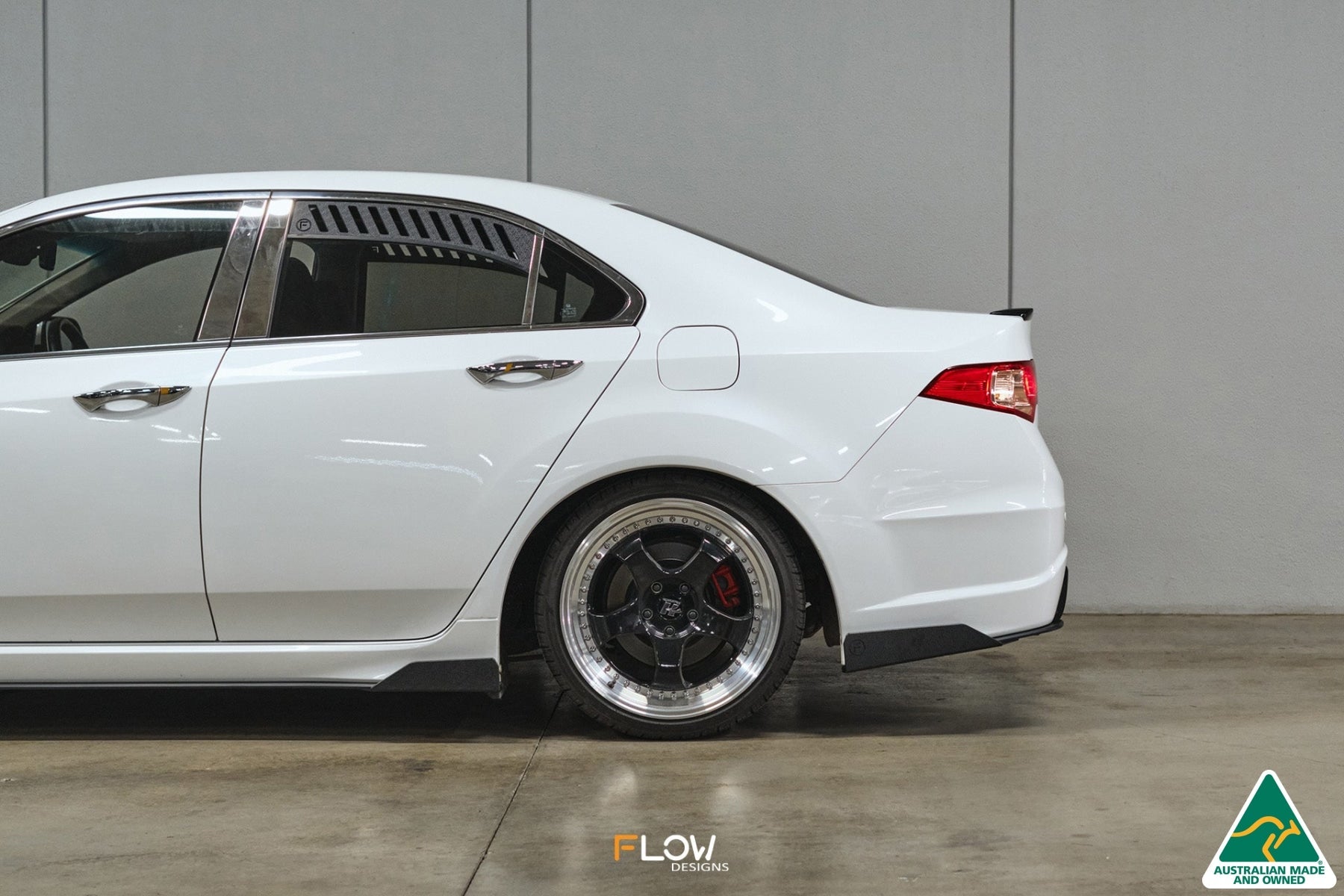 Flow Designs CU2 Accord Euro Side Skirt Splitter Winglets - Modulo (Pair) - iilumolab
