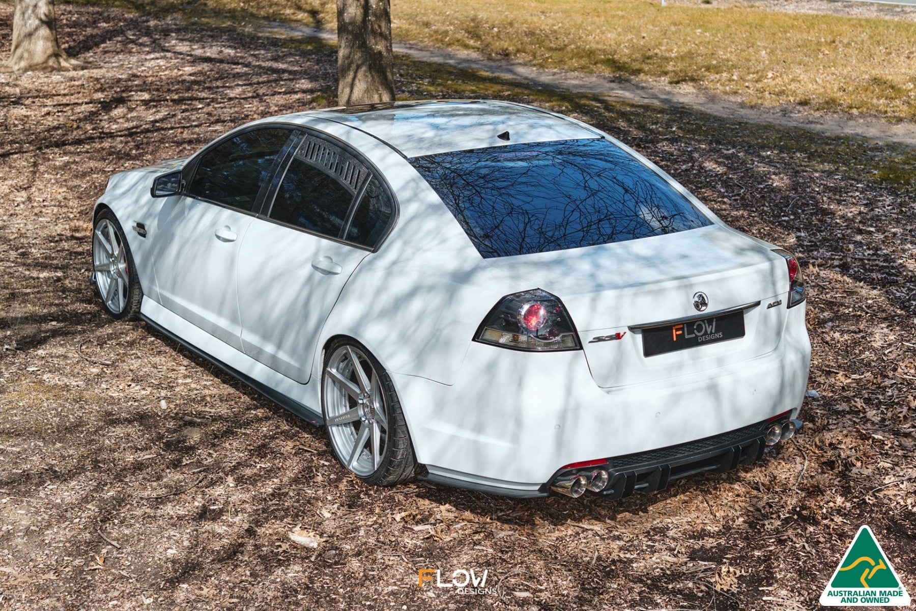 Flow Designs VE Commodore S2 Sedan Side Skirt Splitters (Pair) - iilumolab