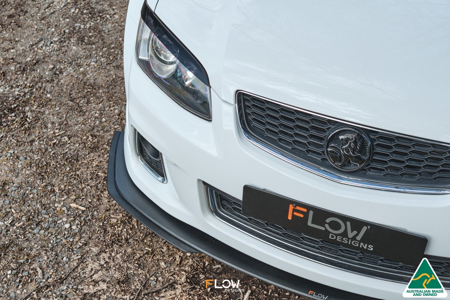 VE Commodore S2 Sedan Front Lip Splitter Extensions (Pair) - iilumolab