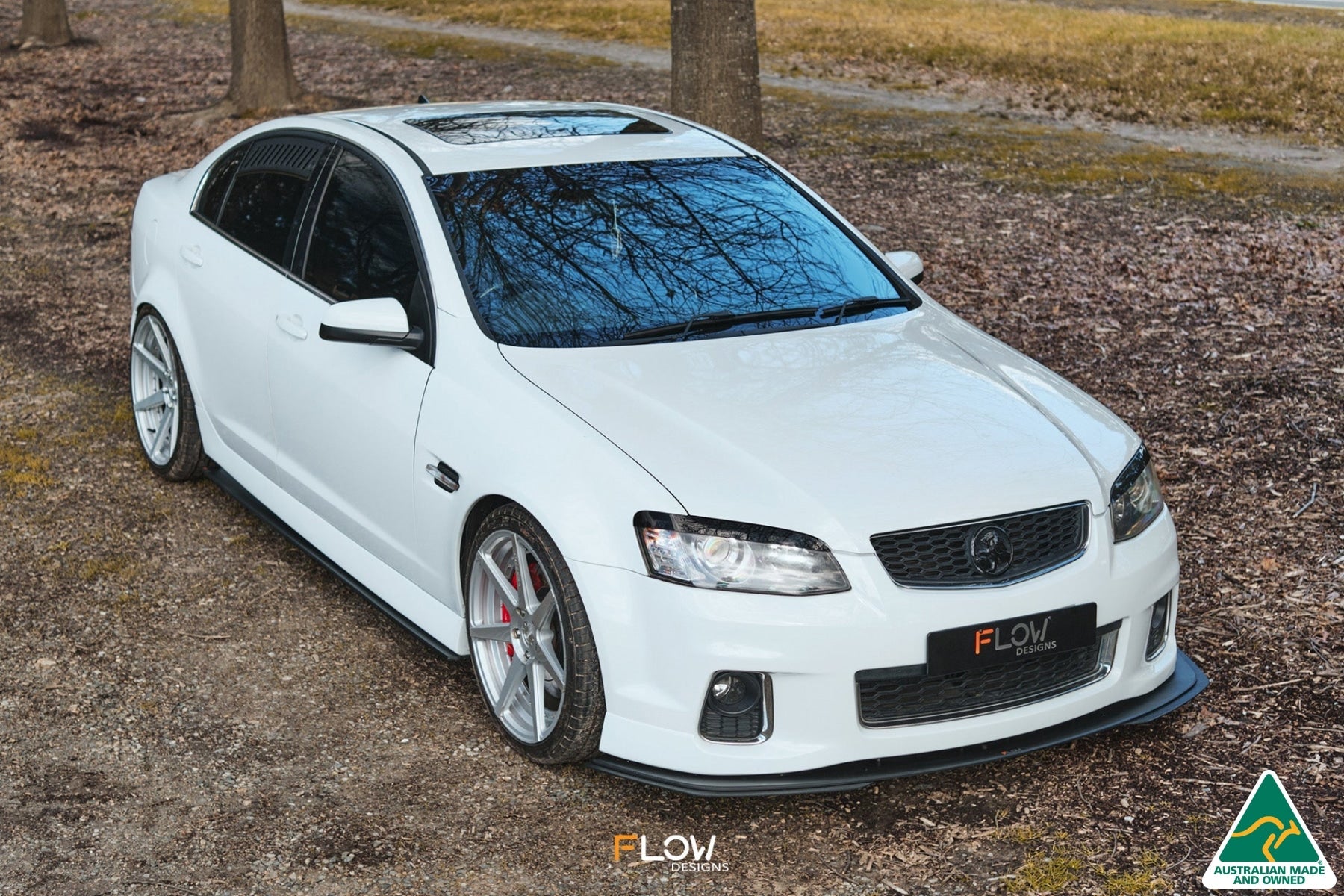VE Commodore S2 Sedan Front Lip Splitter Extensions (Pair) - iilumolab