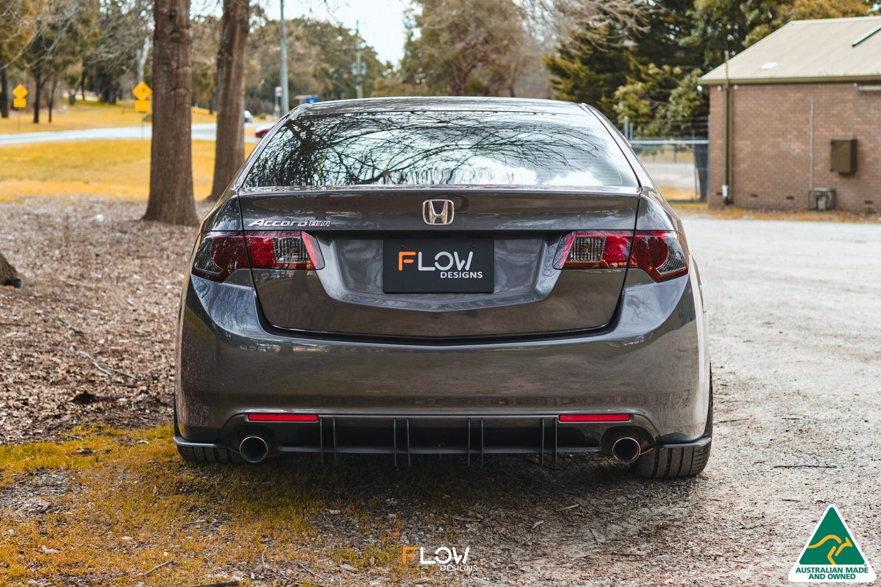 Flow Designs CU2 Accord Euro Flow-Lock Rear Diffuser - Standard - iilumolab