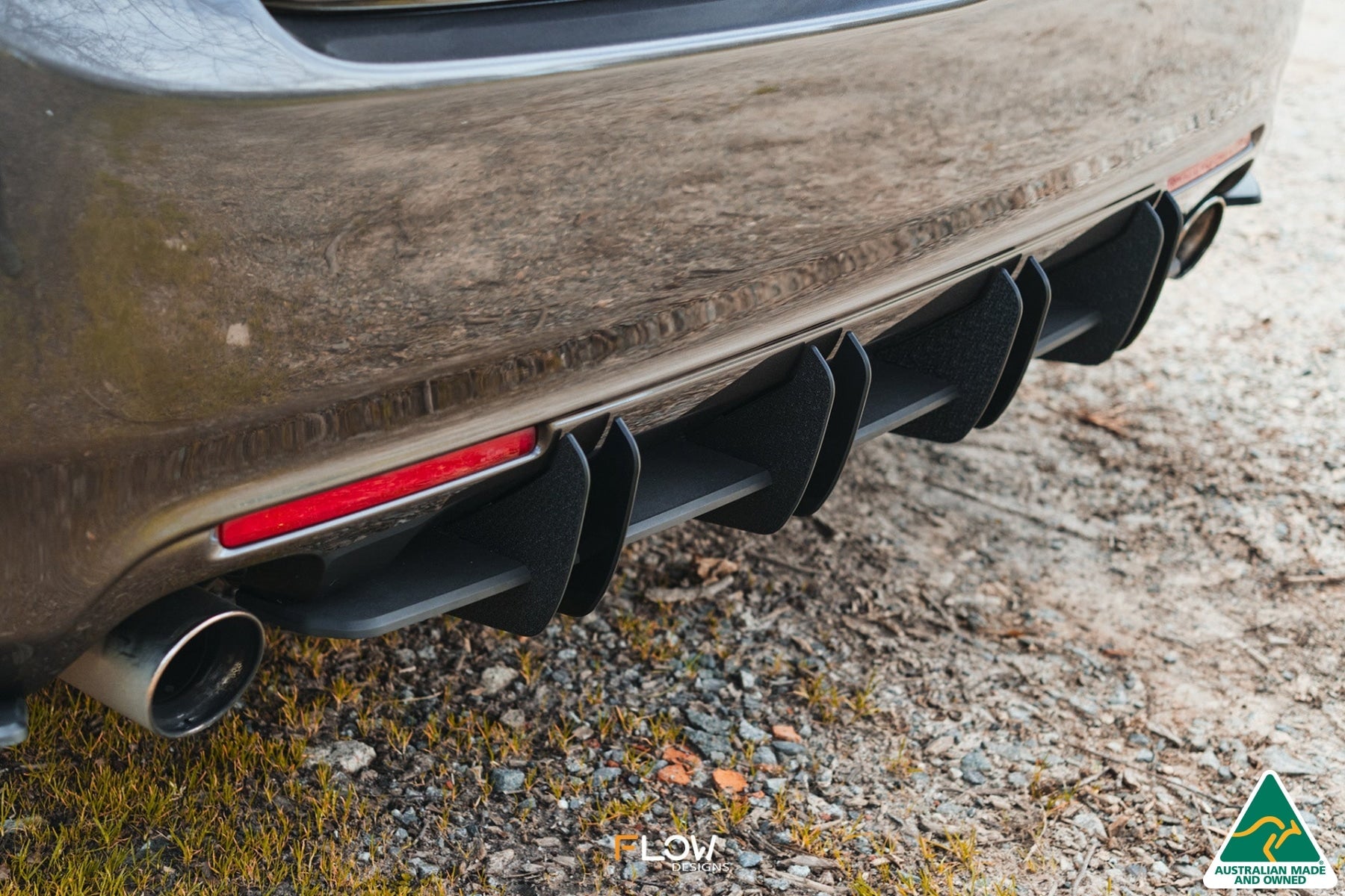 Flow Designs CU2 Accord Euro Flow-Lock Rear Diffuser - Standard - iilumolab