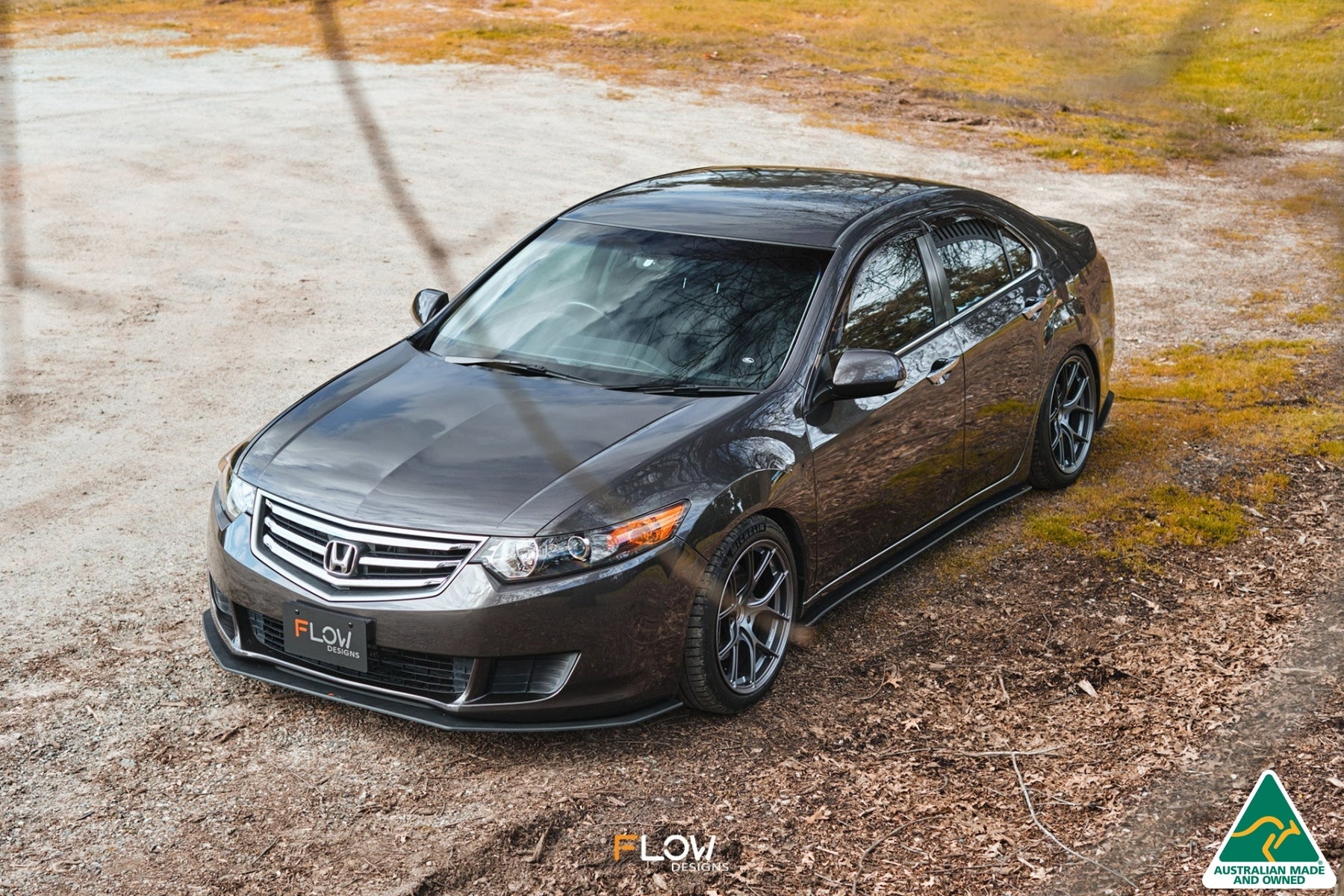 Flow Designs CU2 Accord Euro Front Lip Splitter - Standard - iilumolab