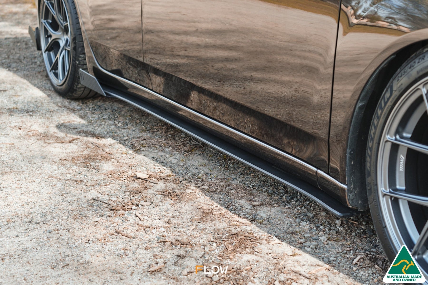 Flow Designs CU2 Accord Euro Side Skirt Splitter Winglets - Standard (Pair)