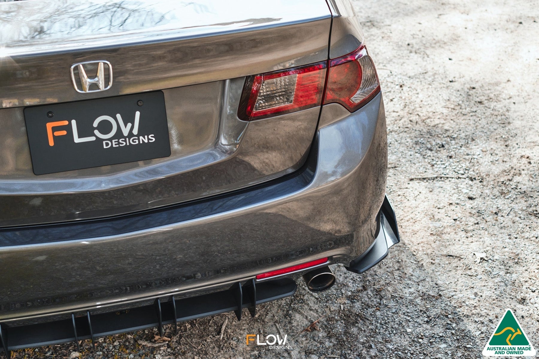 Flow Designs CU2 Accord Euro Flow-Lock Rear Diffuser - Standard - iilumolab