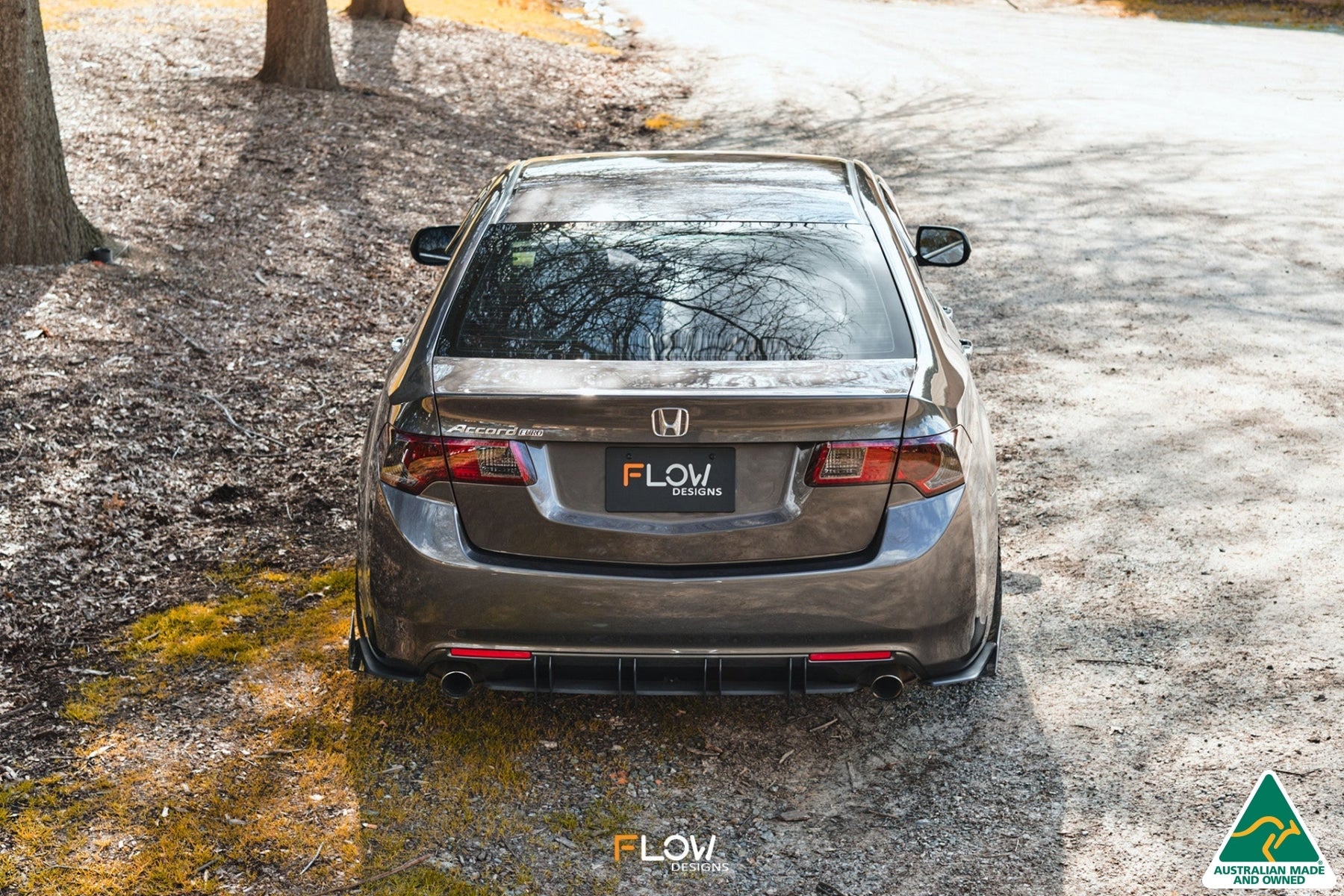Flow Designs CU2 Accord Euro Flow-Lock Rear Diffuser - Standard - iilumolab