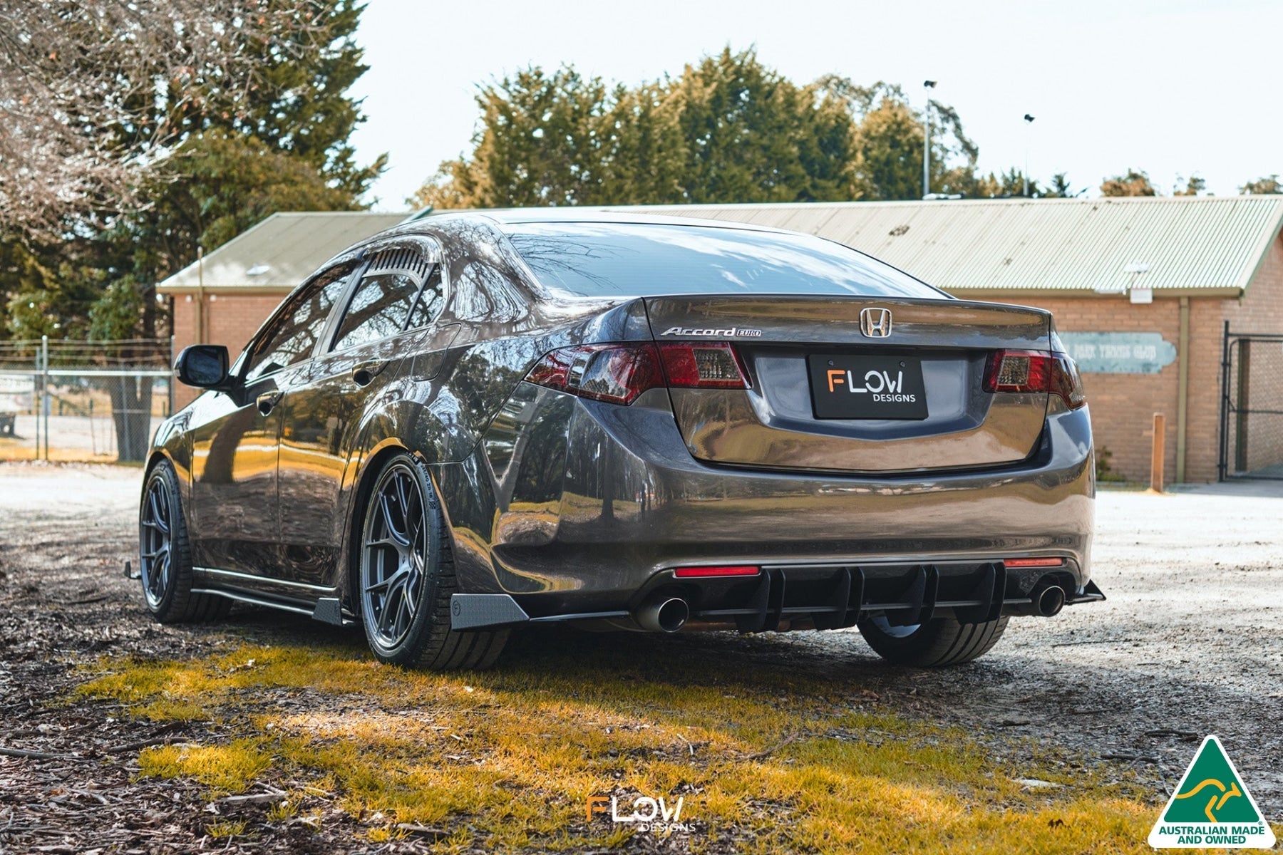 Flow Designs CU2 Accord Euro Rear Spat Winglets - Standard (Pair)
