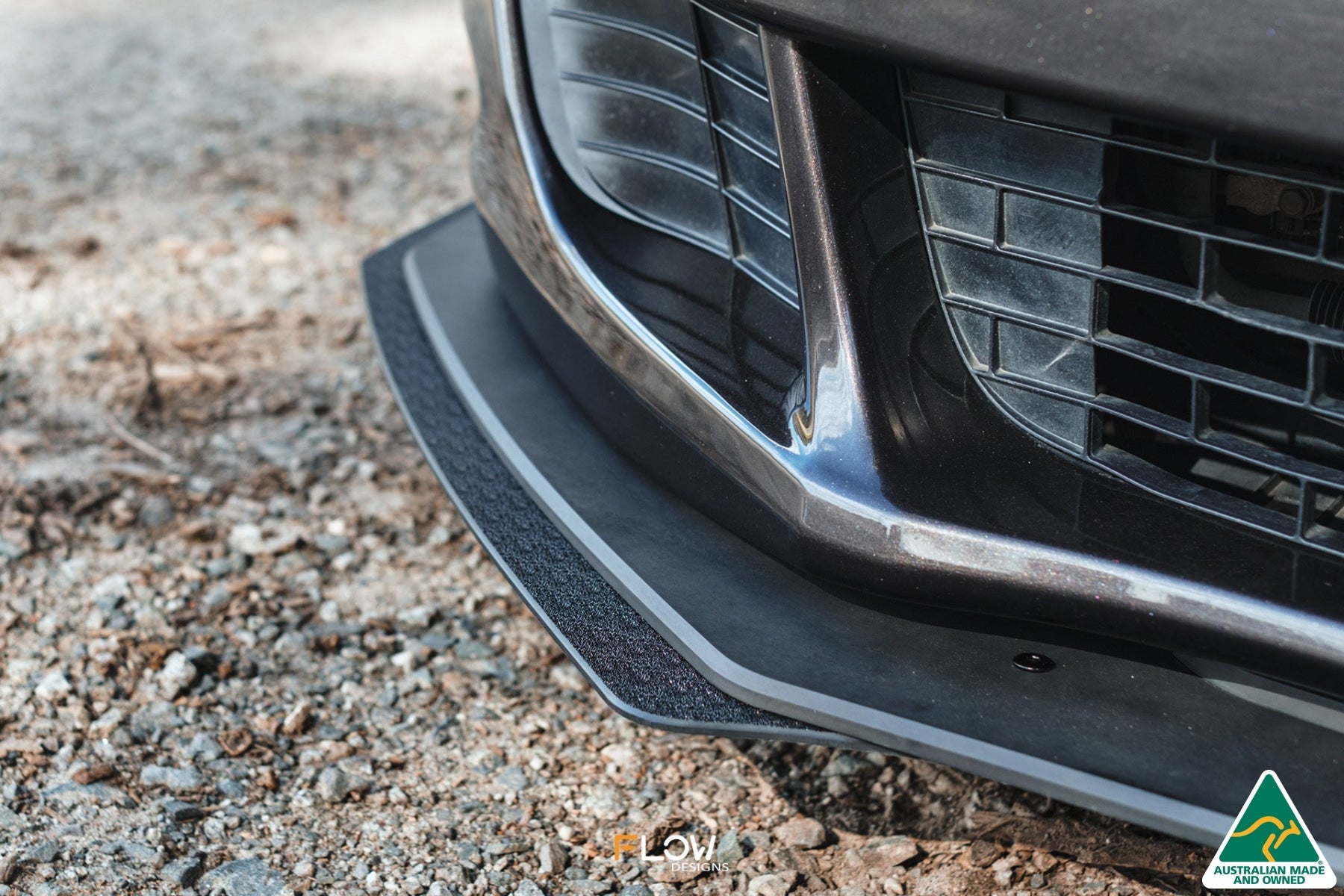 Flow Designs CU2 Accord Euro Front Lip Splitter Extensions - Standard (Pair) - iilumolab