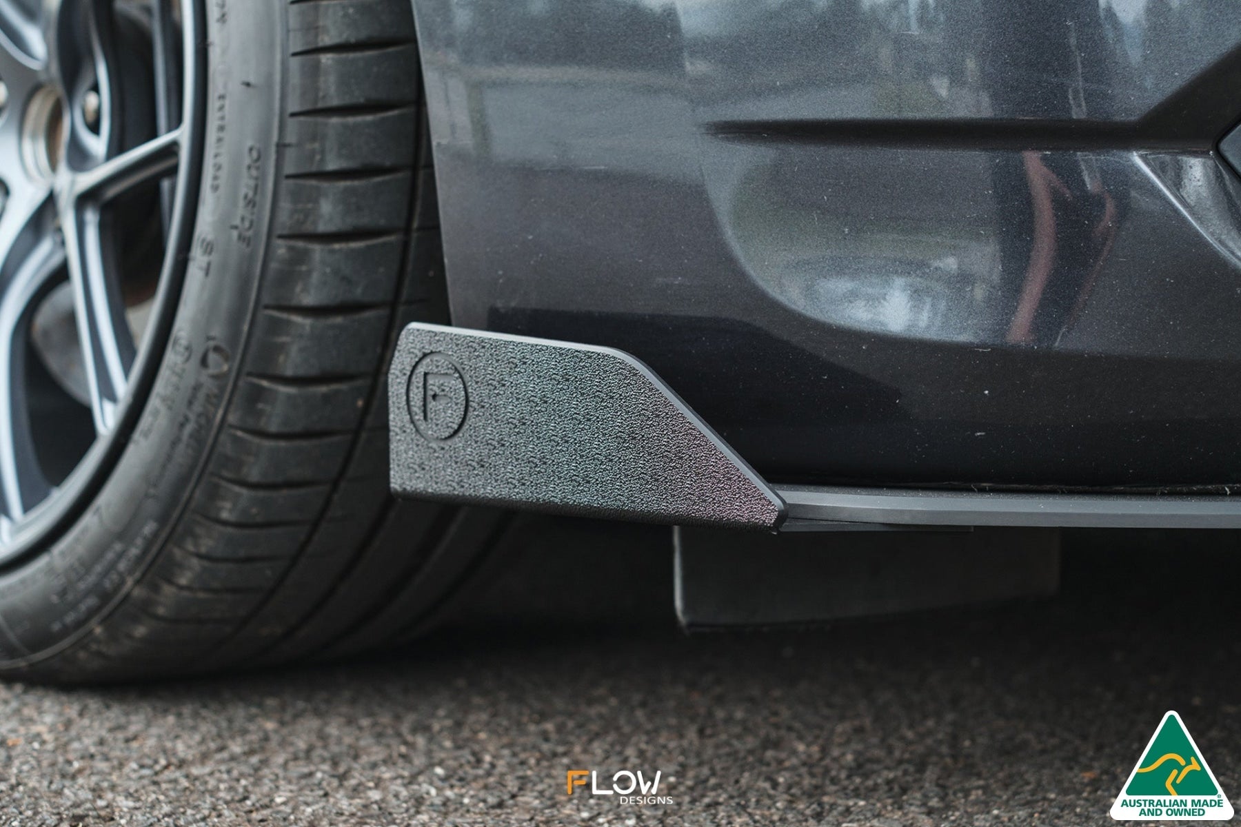Flow Designs CU2 Accord Euro Front Lip Splitter Winglets - Standard (Pair) - iilumolab