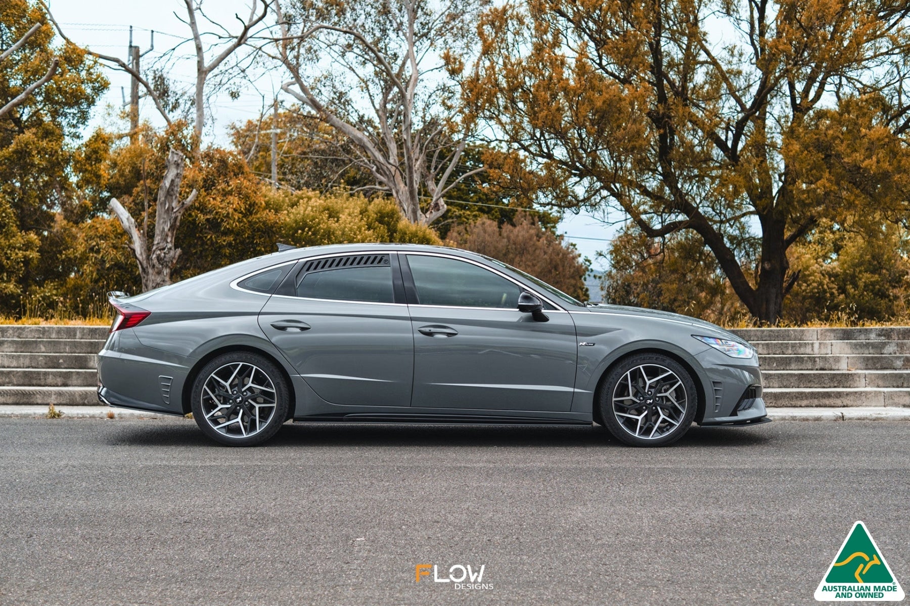 Flow Designs DN8 Sonata N Line 2020+ Rear Window Vents (Pair) - iilumolab