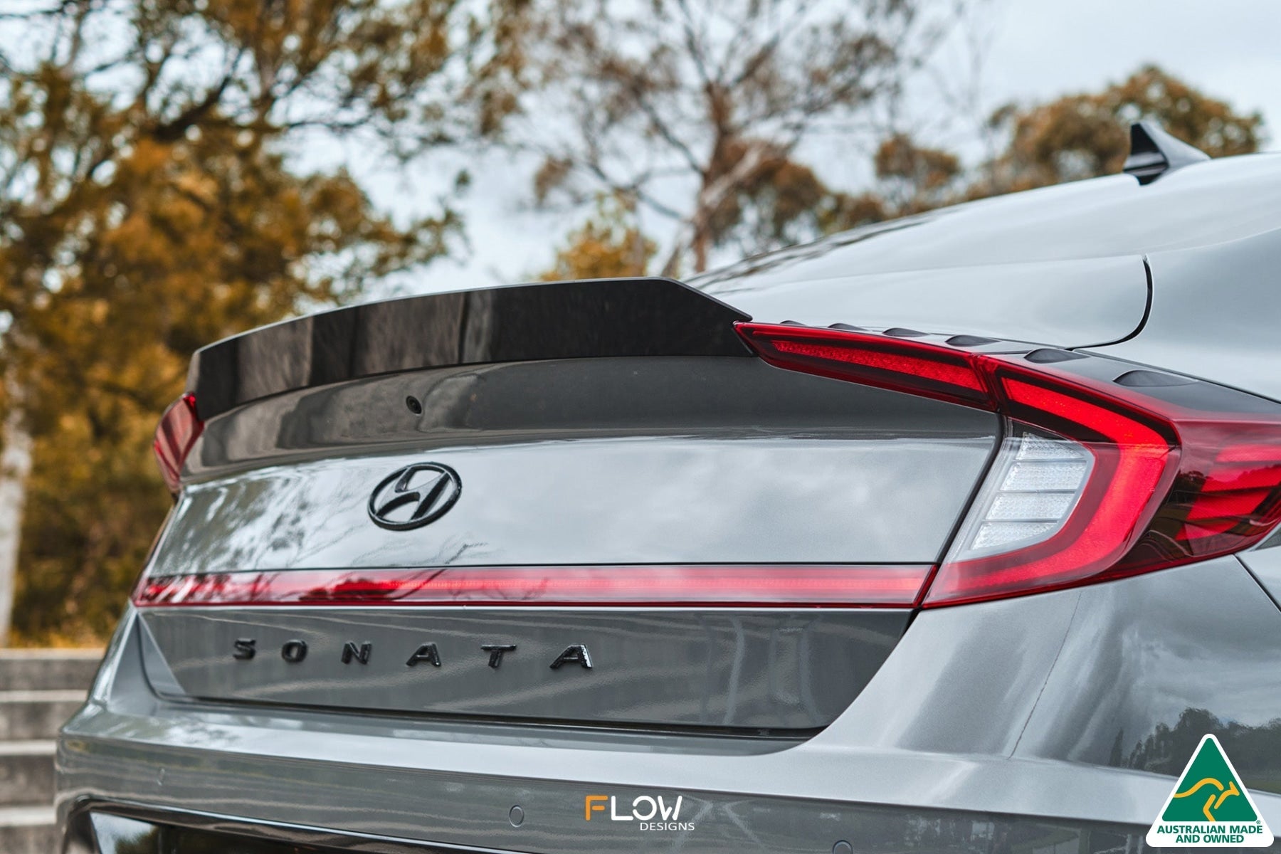 Flow Designs DN8 Sonata N Line 2020-2023 Rear Spoiler Extension - iilumolab