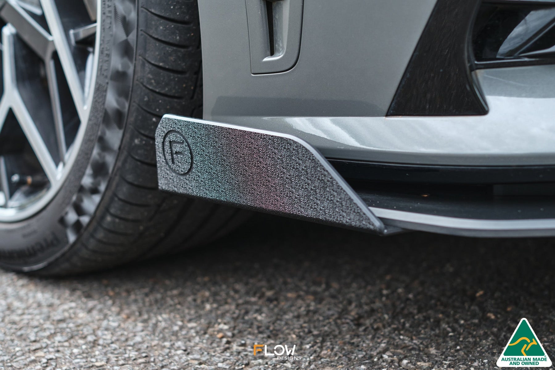 Flow Designs DN8 Sonata N Line 2020-2023 Front Lip Splitter & Reinforcement Bracket - iilumolab