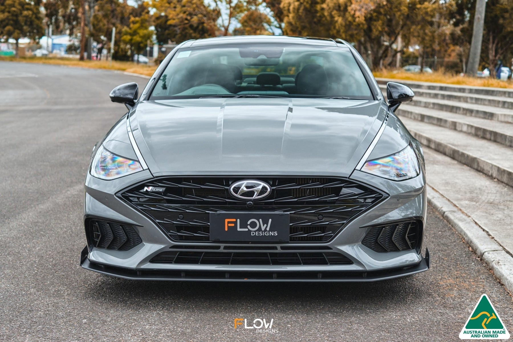 Flow Designs DN8 Sonata N Line 2020-2023 Front Lip Splitter Winglets (Pair) - iilumolab