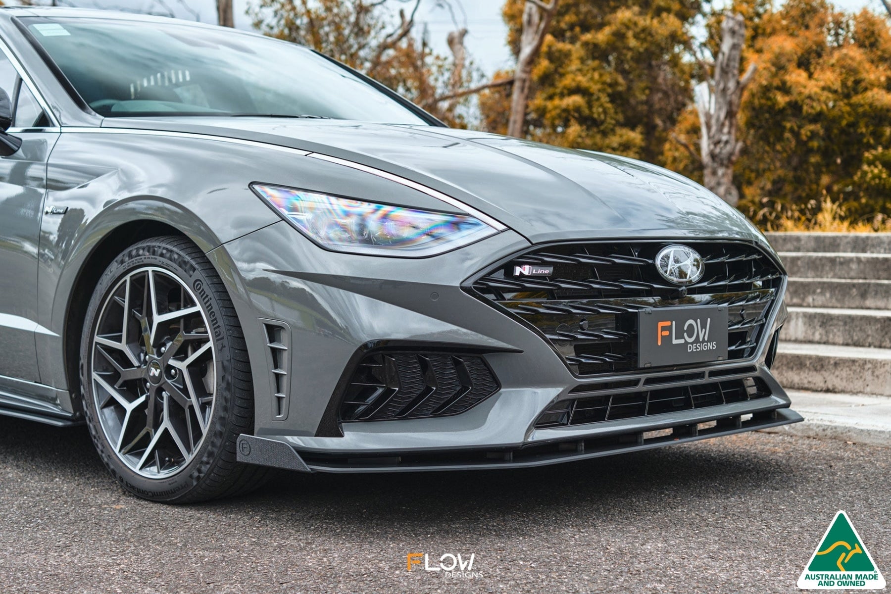 Flow Designs DN8 Sonata N Line 2020-2023 Front Lip Splitter Winglets (Pair) - iilumolab