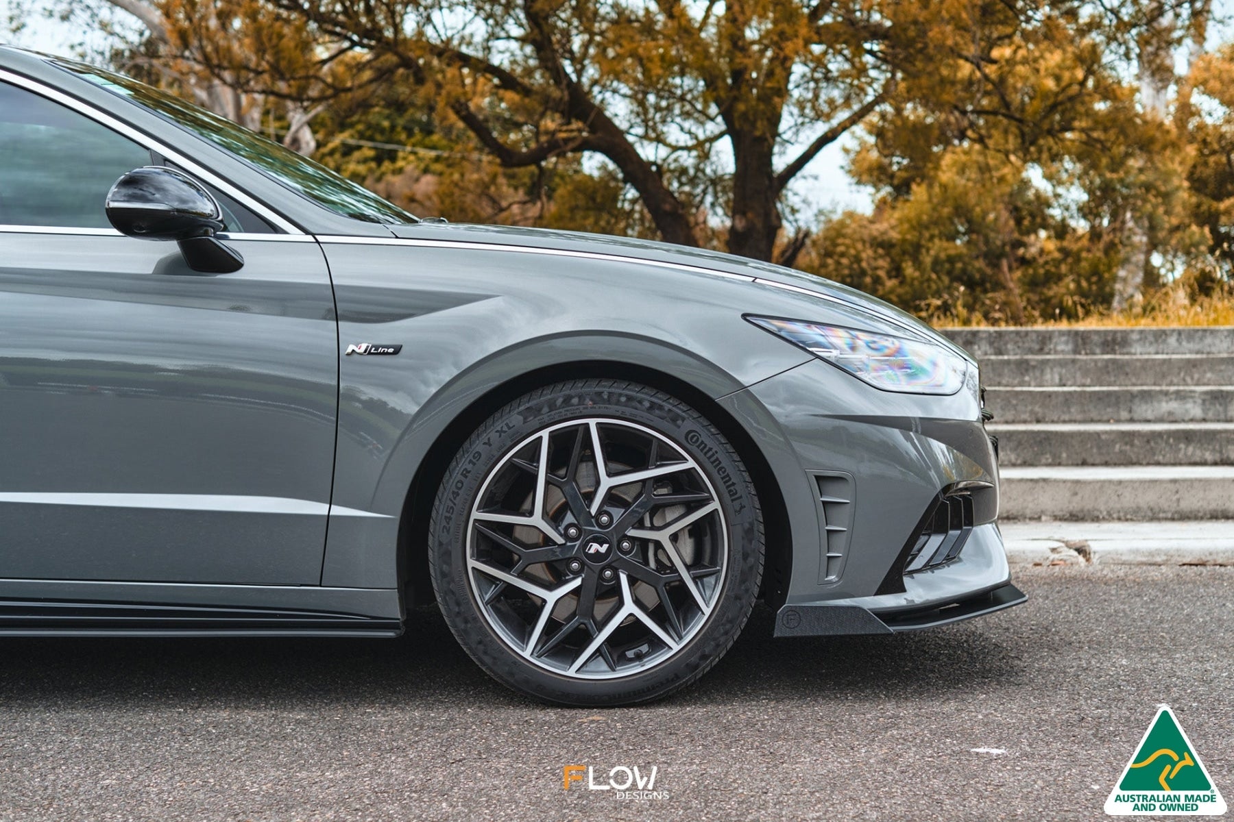 Flow Designs DN8 Sonata N Line 2020-2023 Front Lip Splitter Winglets (Pair) - iilumolab