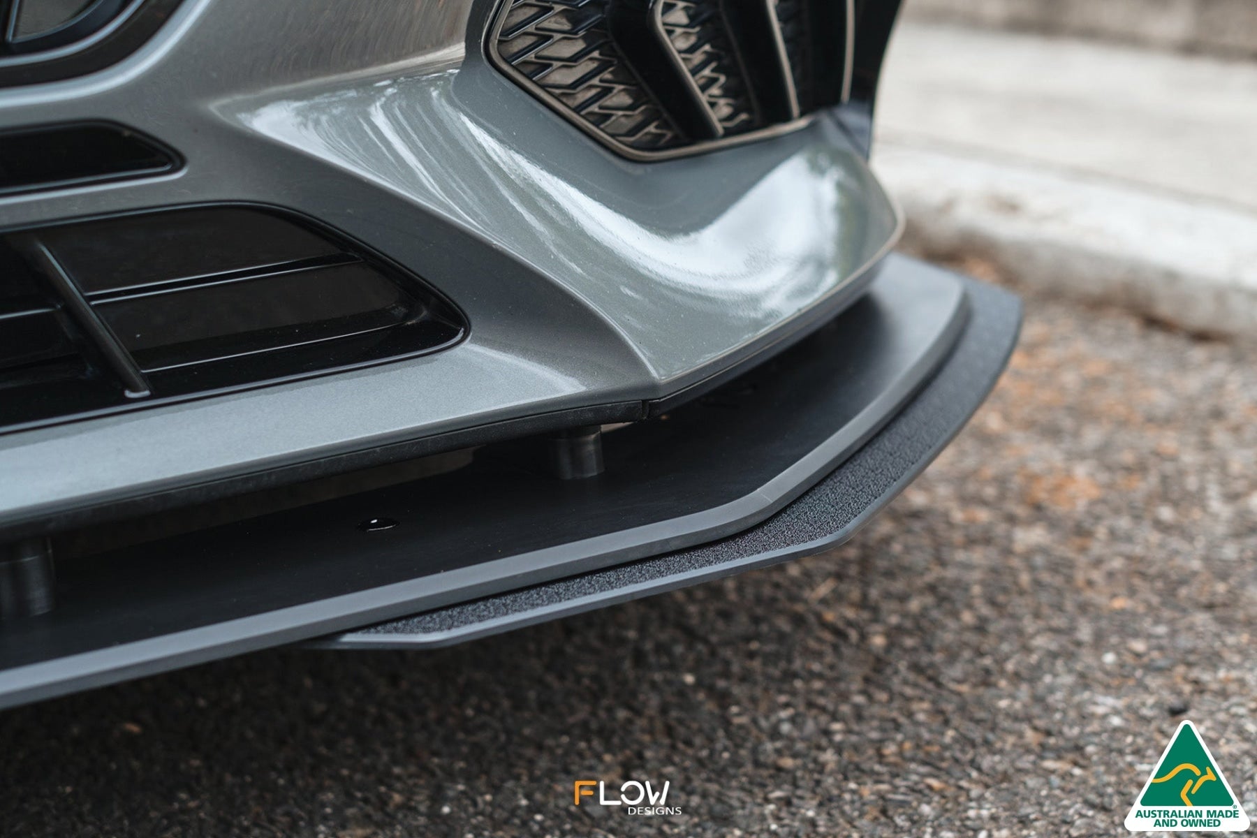 Flow Designs DN8 Sonata N Line 2020-2023 Front Lip Splitter & Reinforcement Bracket - iilumolab