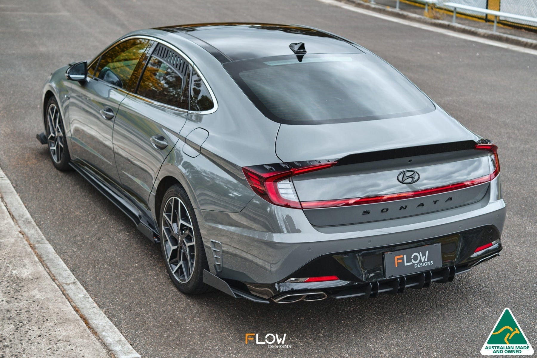 Flow Designs DN8 Sonata N Line 2020-2023 Rear Spat Winglets (Pair) - iilumolab