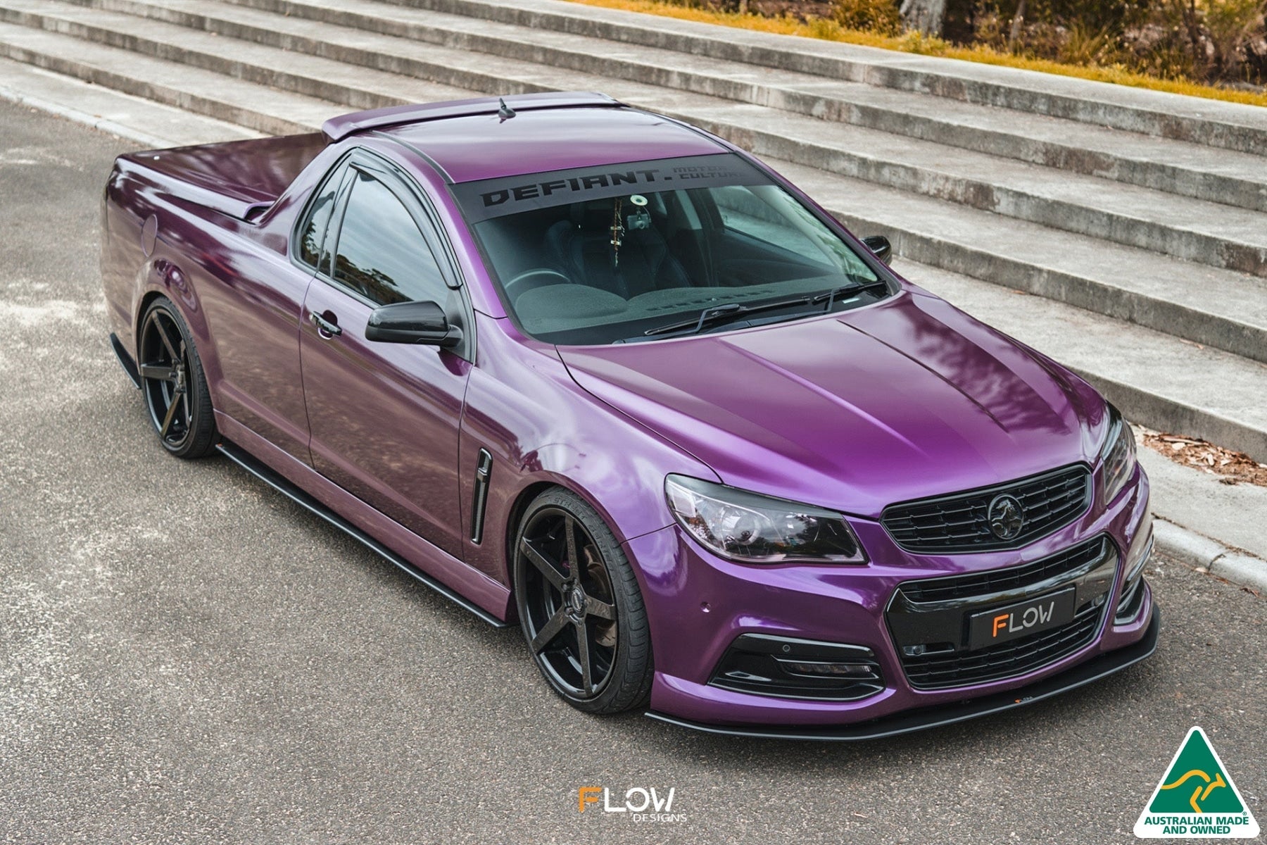 Flow Designs VF Commodore S1 Ute Front Lip Splitter - iilumolab
