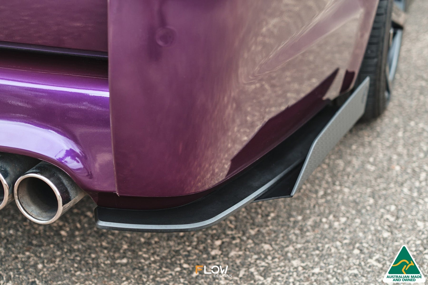 Flow Designs VF Commodore S1 Ute Rear Spat Winglets (Pair) - iilumolab