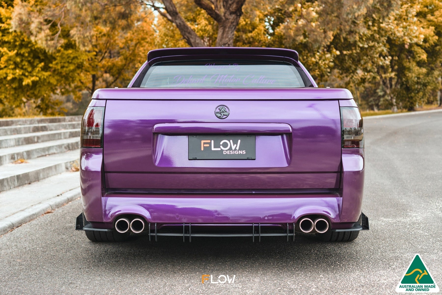 Flow Designs VF Commodore S1 Ute Flow-Lock Rear Diffuser - iilumolab