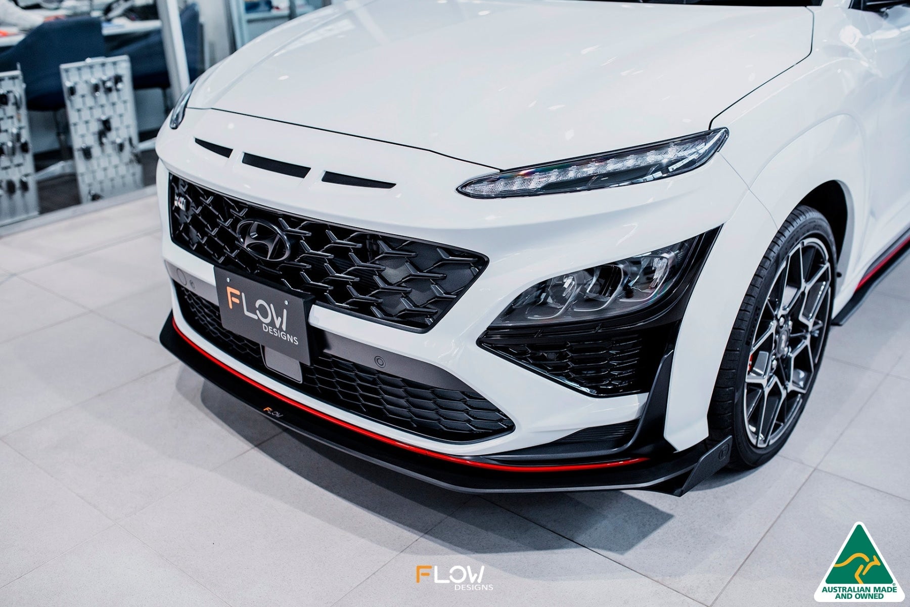Flow Designs Kona N Front Lip Splitter Winglets (Pair) - iilumolab