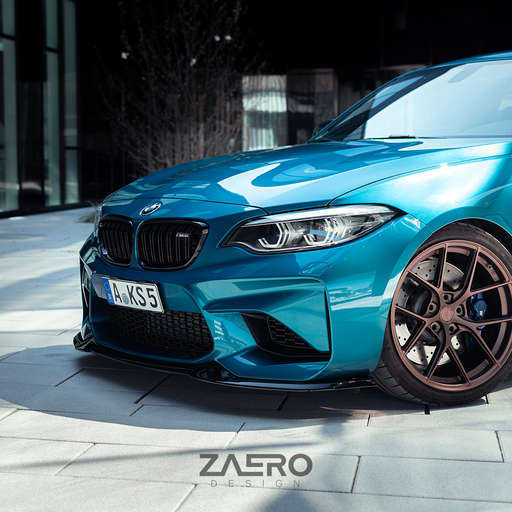 Zaero Designs EVO-S Front Lip/Splitter for BMW M2 F87 (Pre-LCI) 2015-2018 - iilumolab