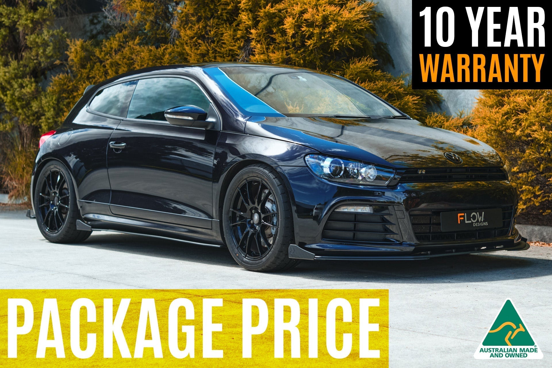 Flow Designs Scirocco R PFL V3 Full Lip Splitter Set - iilumolab