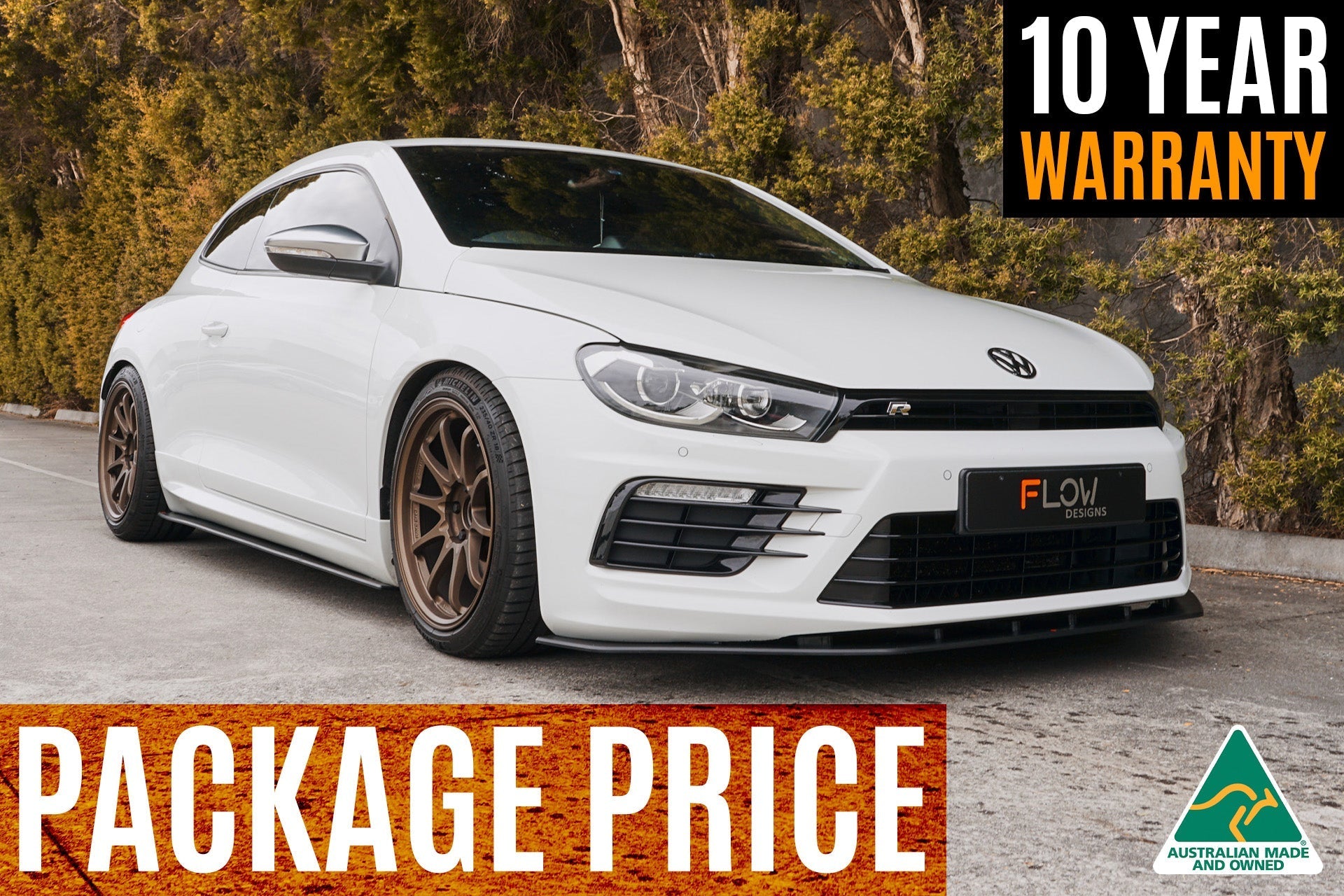 Flow Designs Scirocco R FL V3 Full Lip Splitter Set - iilumolab