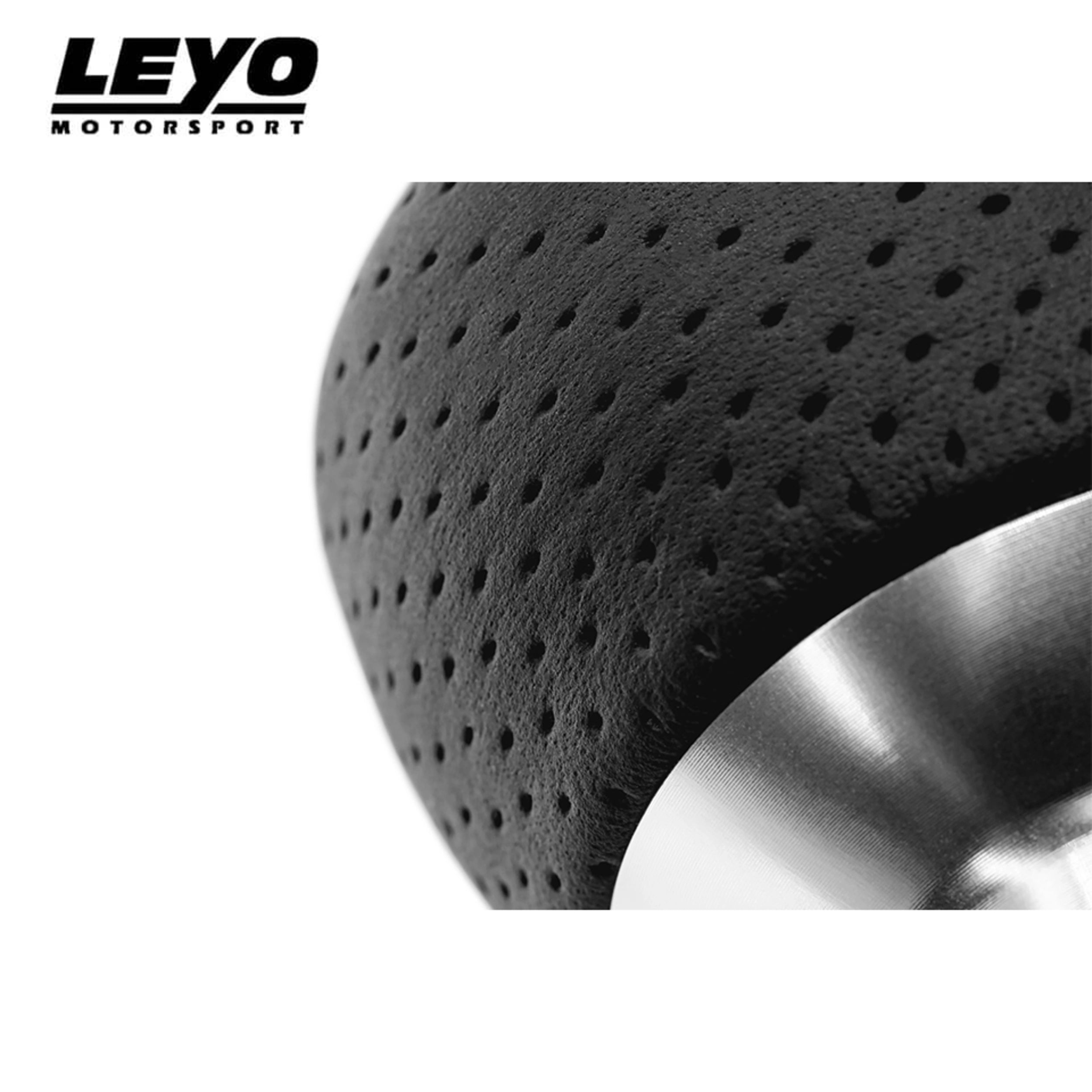 Leyo Nappa Manual Shift Knob (Silver)